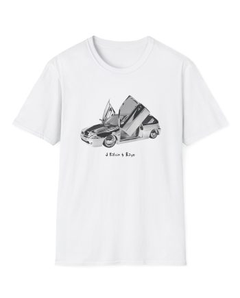 J Balvin Rayo Silver Car Unisex Softstyle T-Shirt