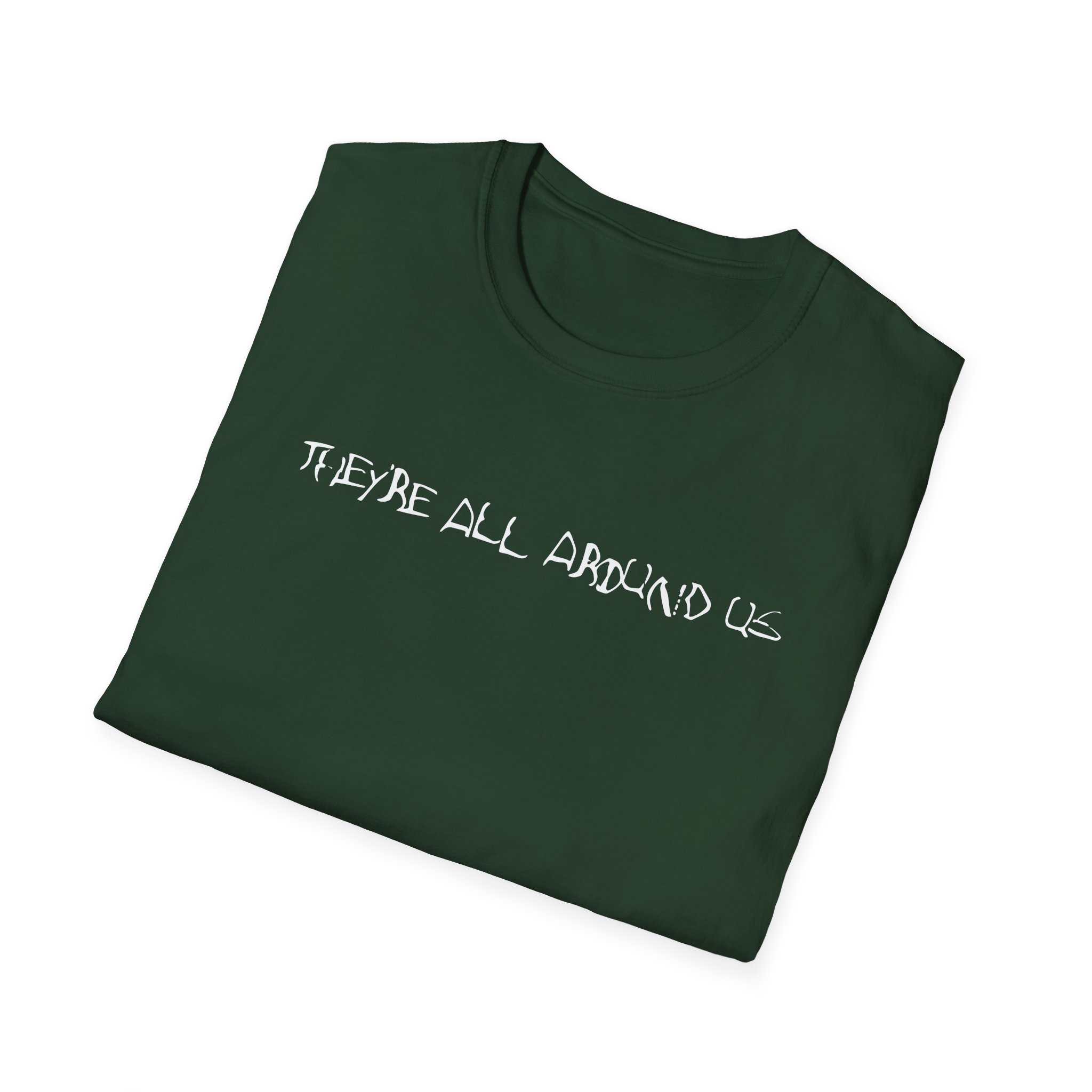 Poppy They're All Around Us Unisex Softstyle T-Shirt
