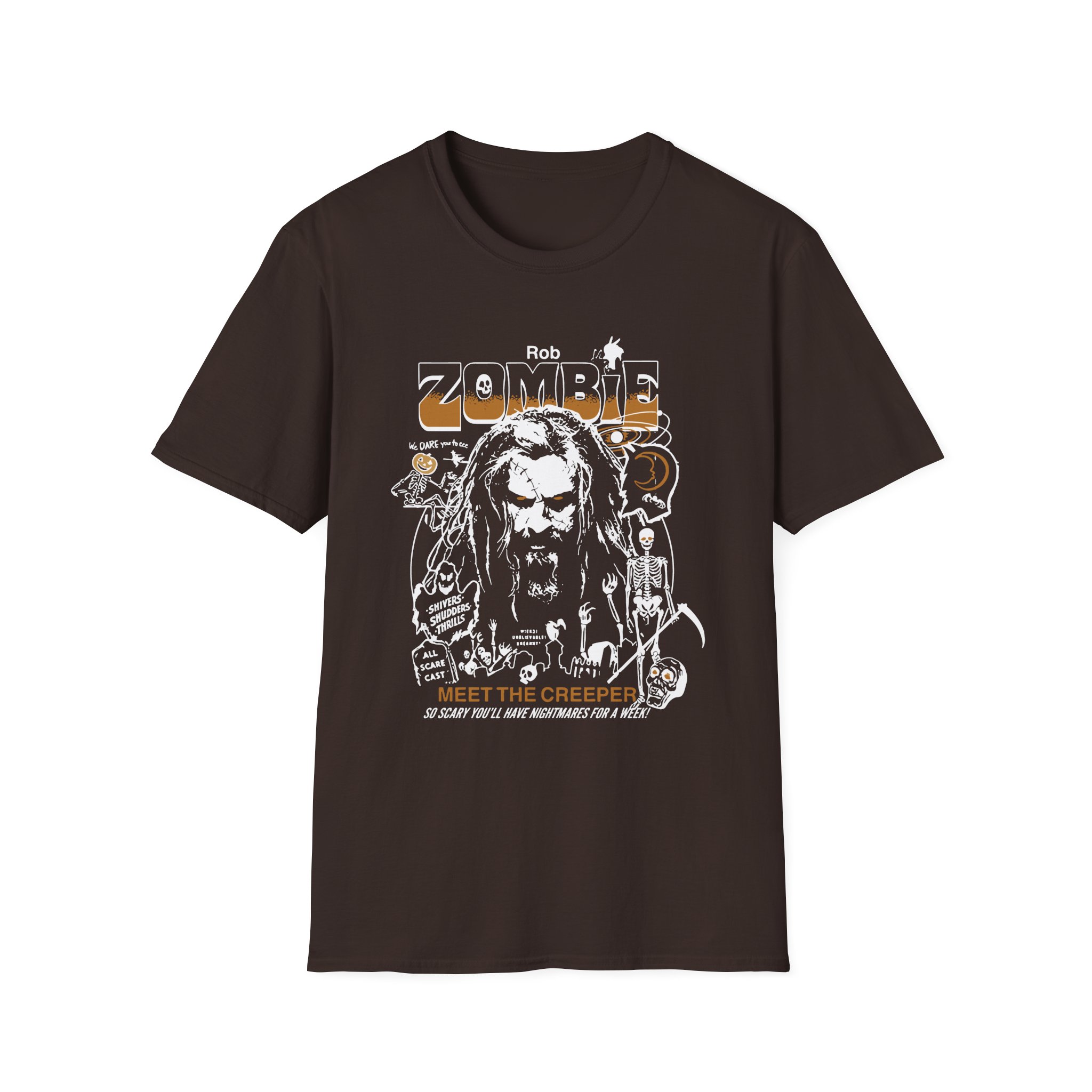 Rob Zombie Meet the Creeper Unisex Softstyle T-Shirt