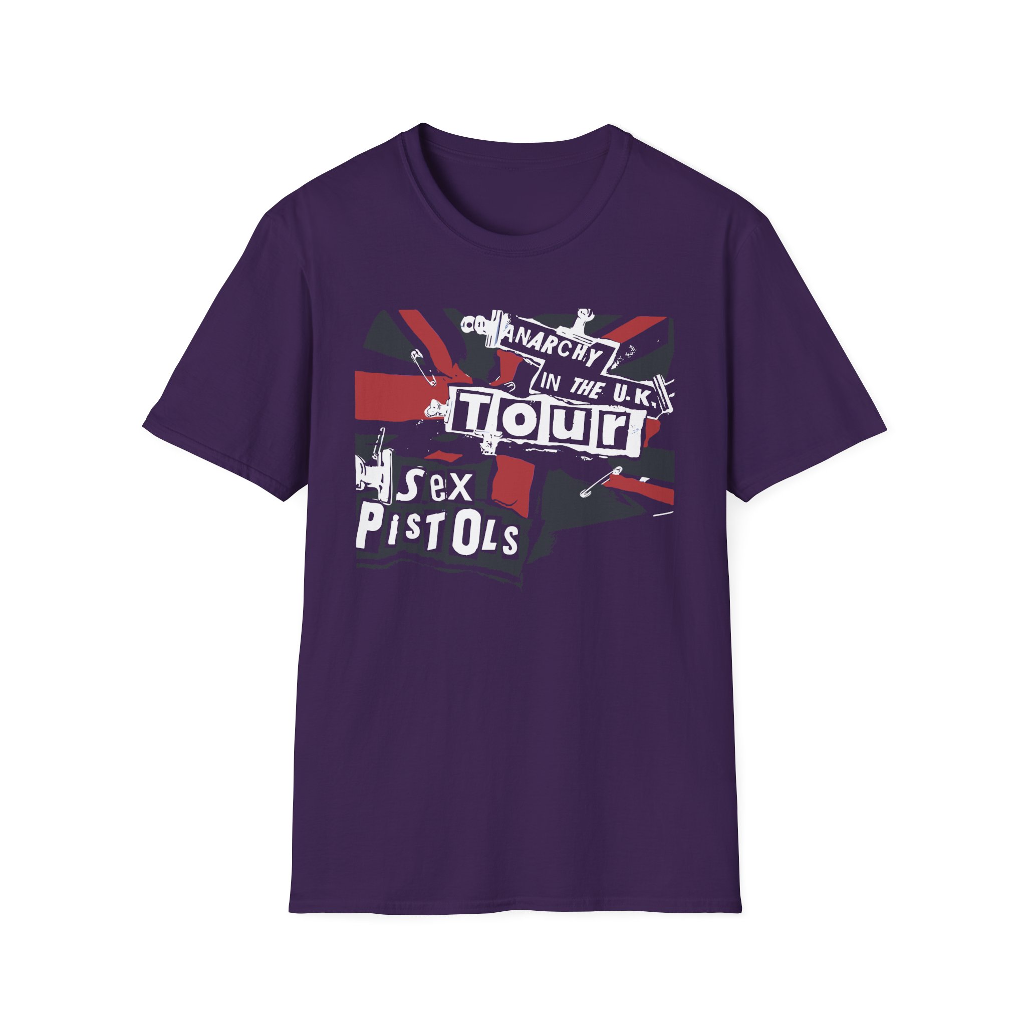 SP Anarchy in the Uk Tour Unisex Softstyle T-Shirt