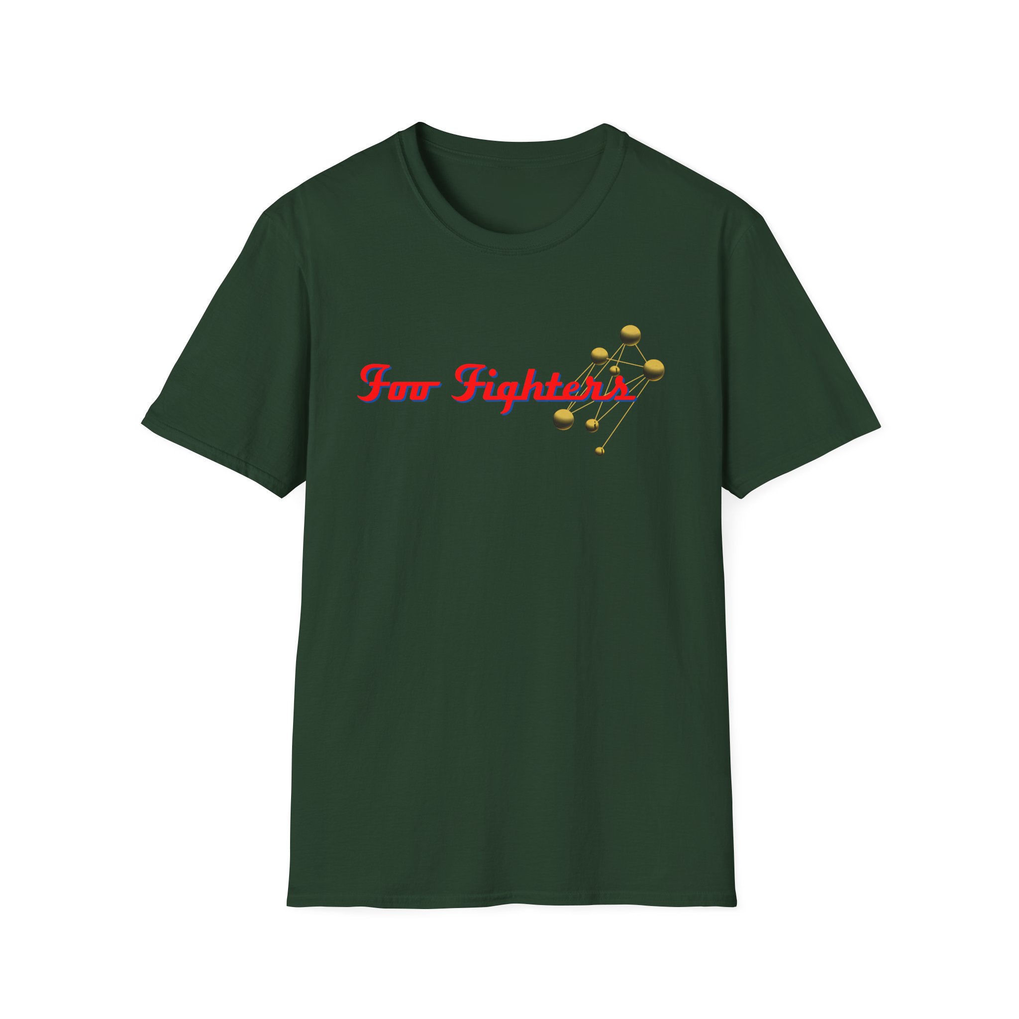 Foo Fighters Molecules Unisex Softstyle T-Shirt