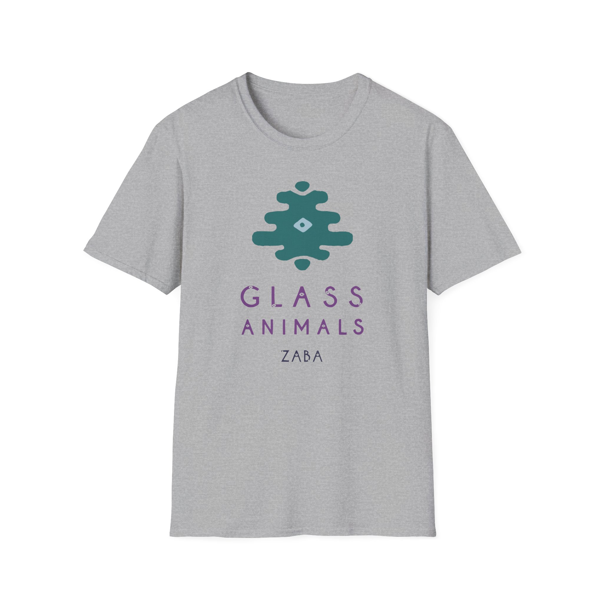 Glass Animals Zaba Logo Unisex Softstyle T-Shirt