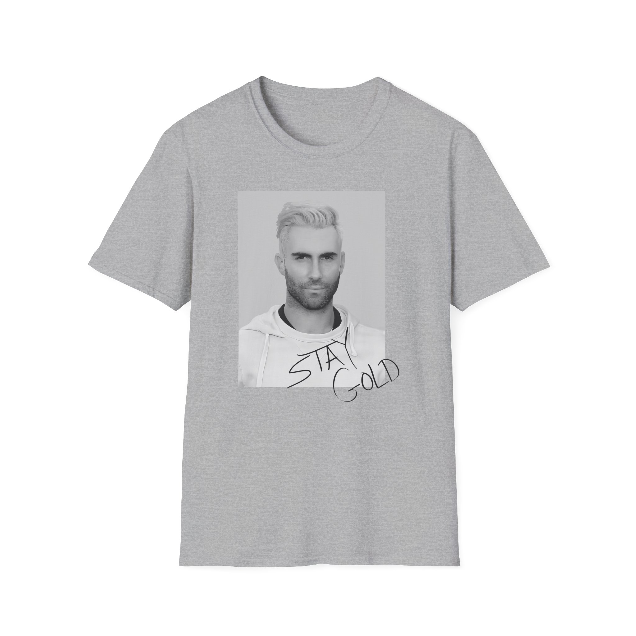 Adam Levine Stay Gold unisex softstyle t-shirt