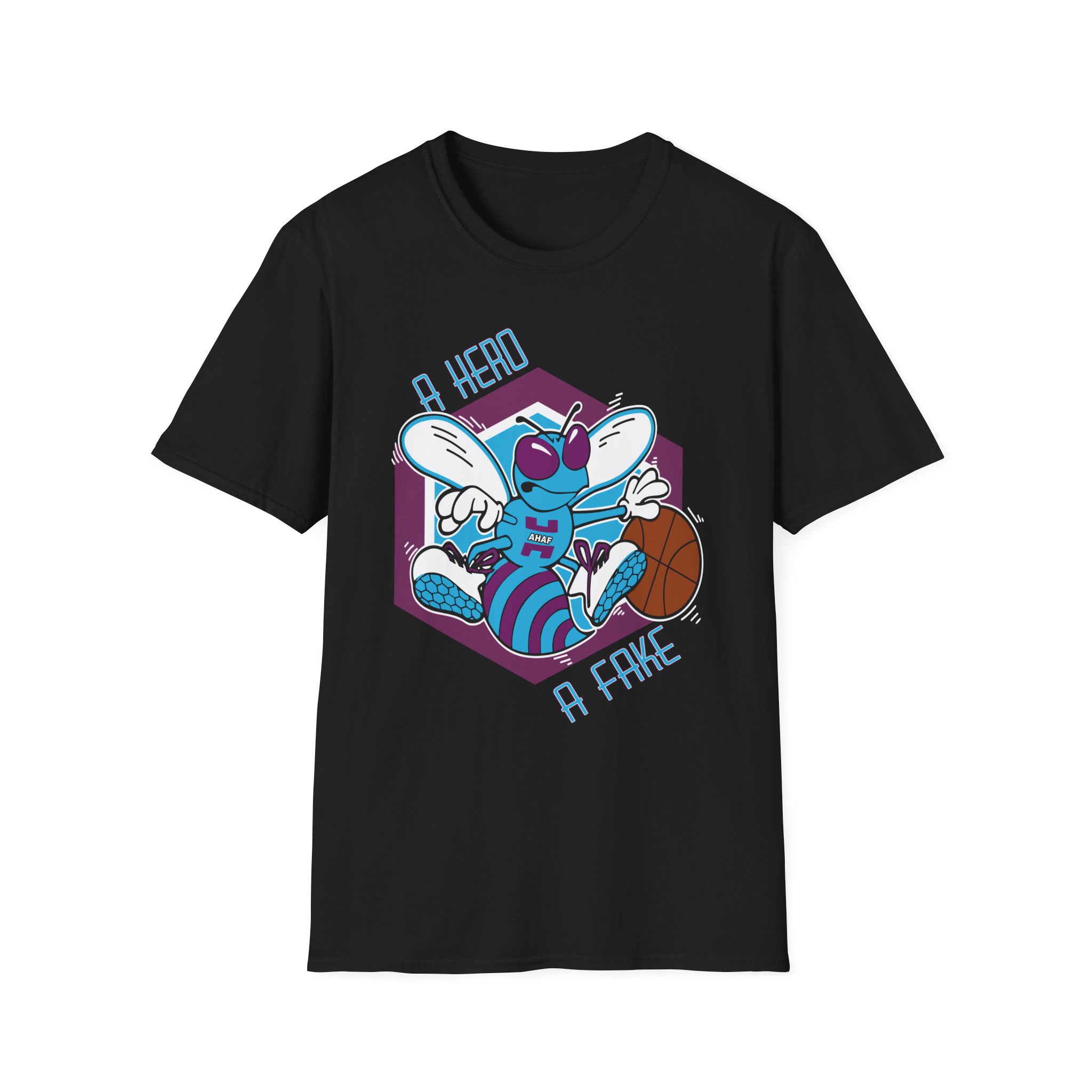 A Hero a Fake Unisex Softstyle T-Shirt