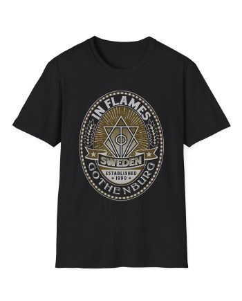 In Flames Gothenburg Crest Unisex Softstyle T-Shirt