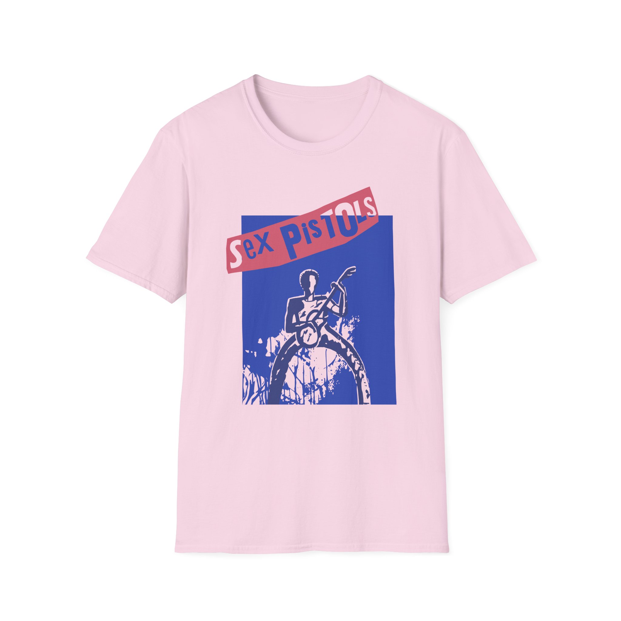 SP Guitar Sketch Unisex Softstyle T-Shirt