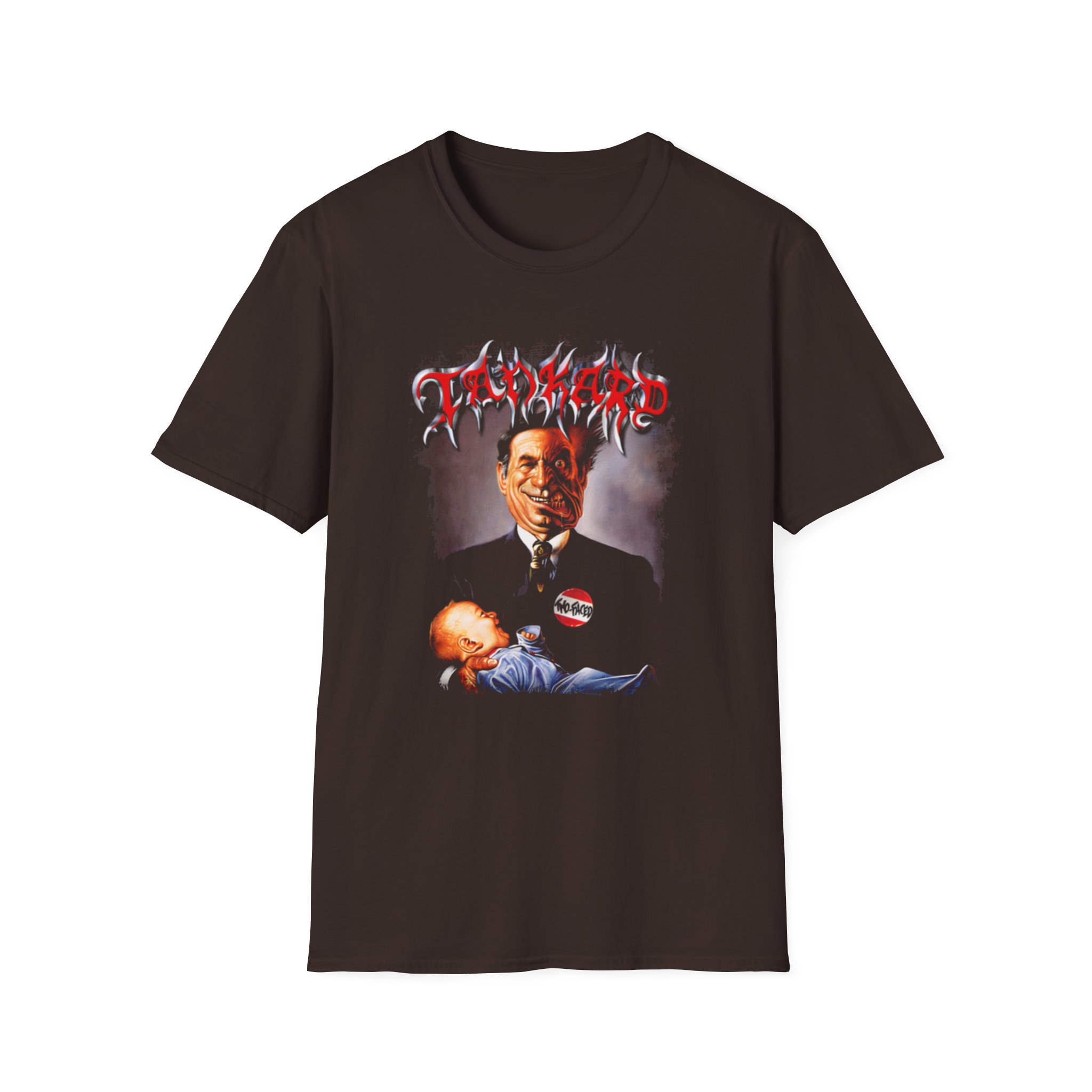 Tankard Two Faced Unisex Softstyle T-Shirt