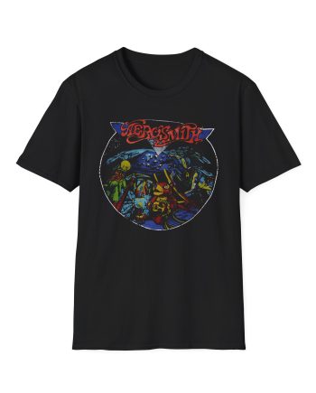 A Madeworn Toys in Attic Space Unisex Softstyle T-Shirt