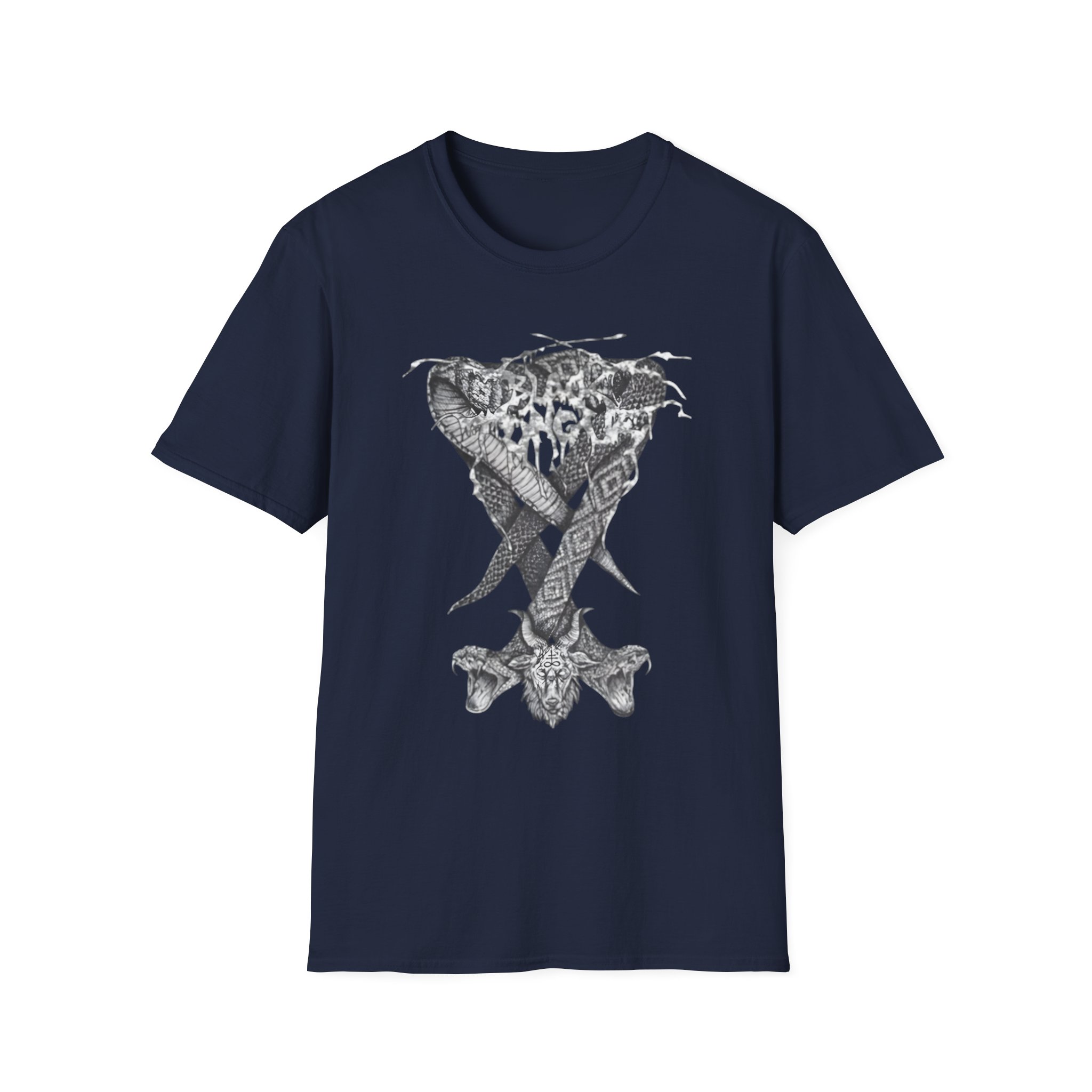 Black Tongue Leviathan Assembly Unisex Softstyle T-Shirt