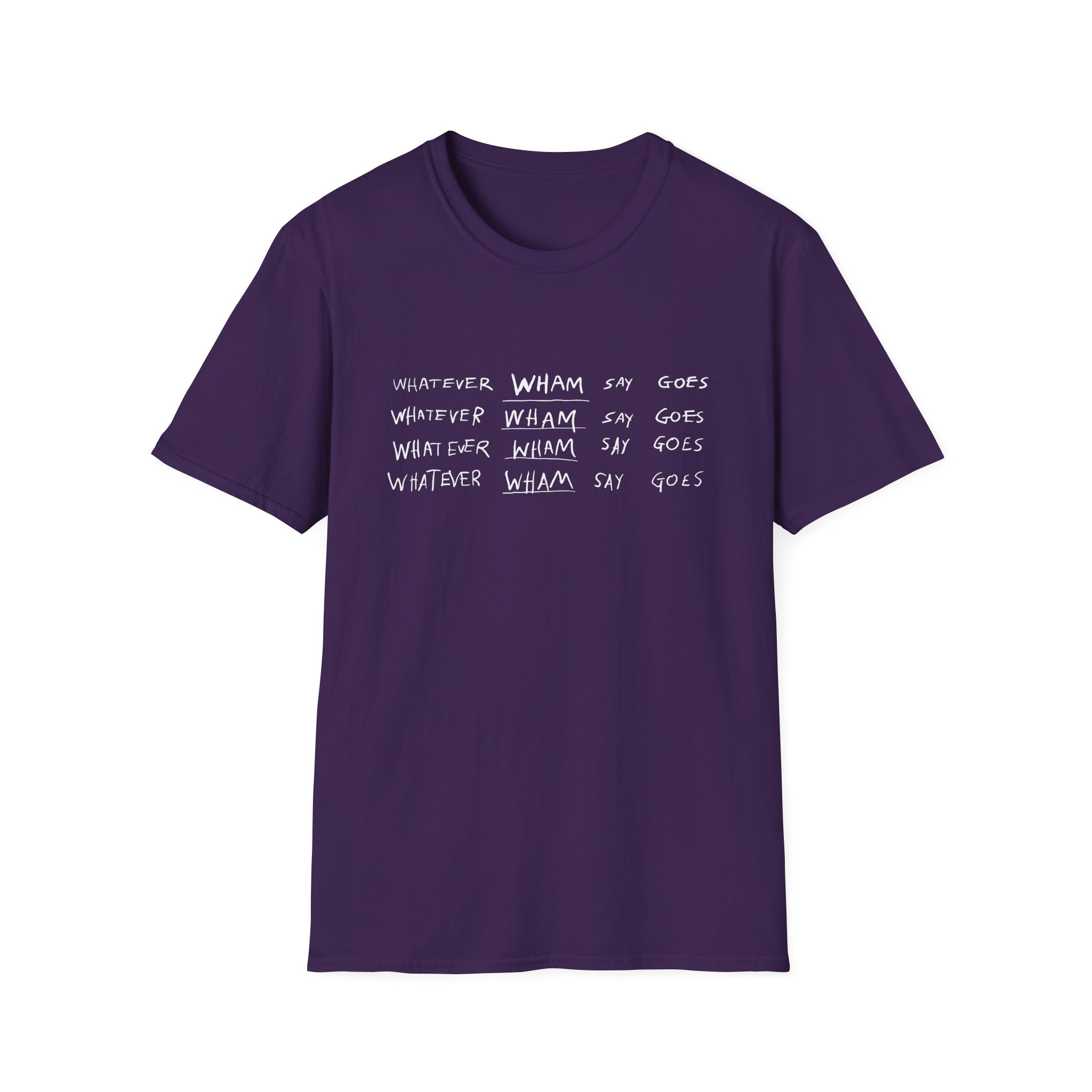 Lil Baby Whatever Wham Say Goes Unisex Softstyle T-Shirt