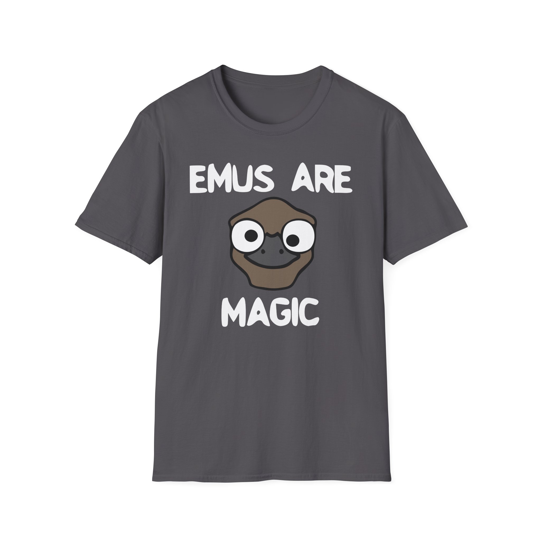 Oversimplified Emus Are Magic Unisex Softstyle T-Shirt