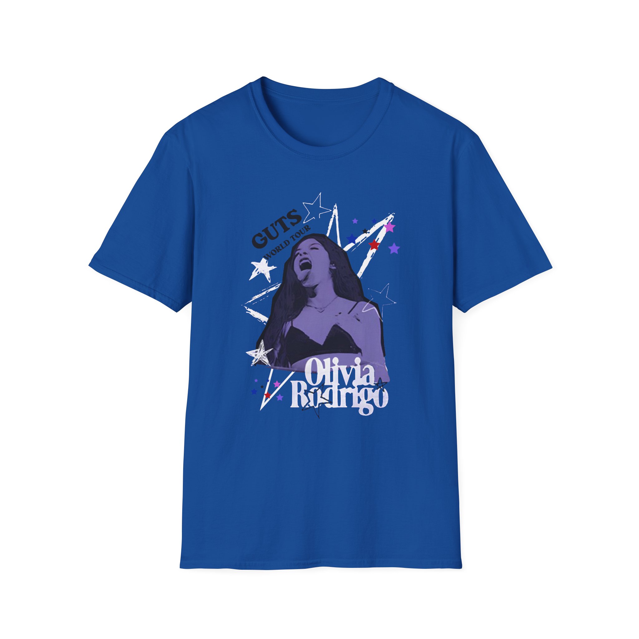 Olivia Rodrigo GUTS world tour unisex softstyle t-shirt