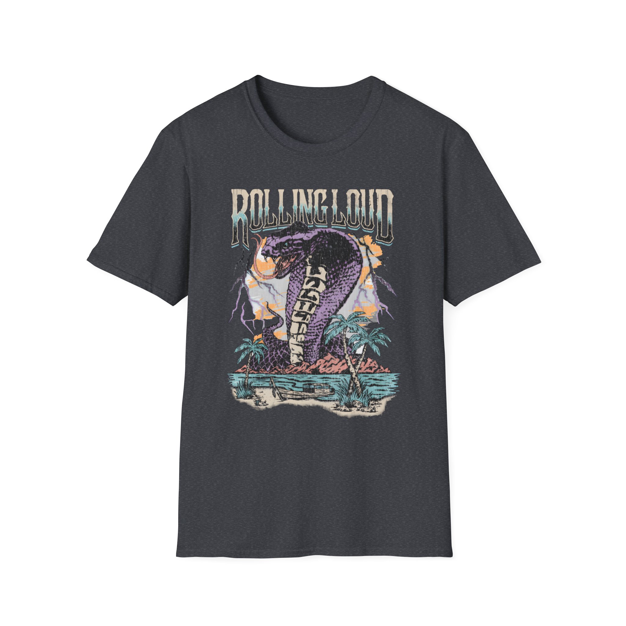 Rolling Loud Strike First Unisex Softstyle T-Shirt