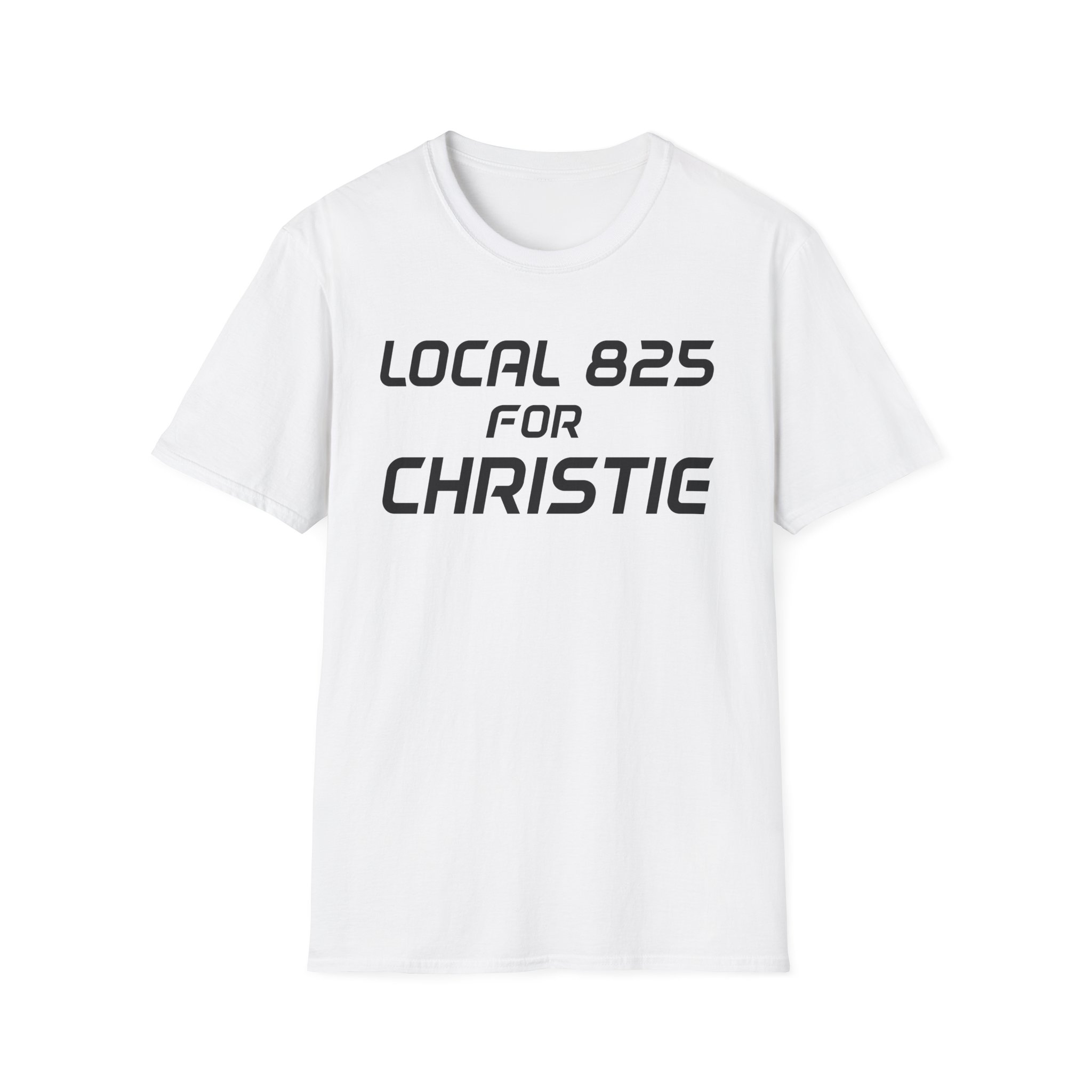Local 825 for Christie Unisex Softstyle T-Shirt
