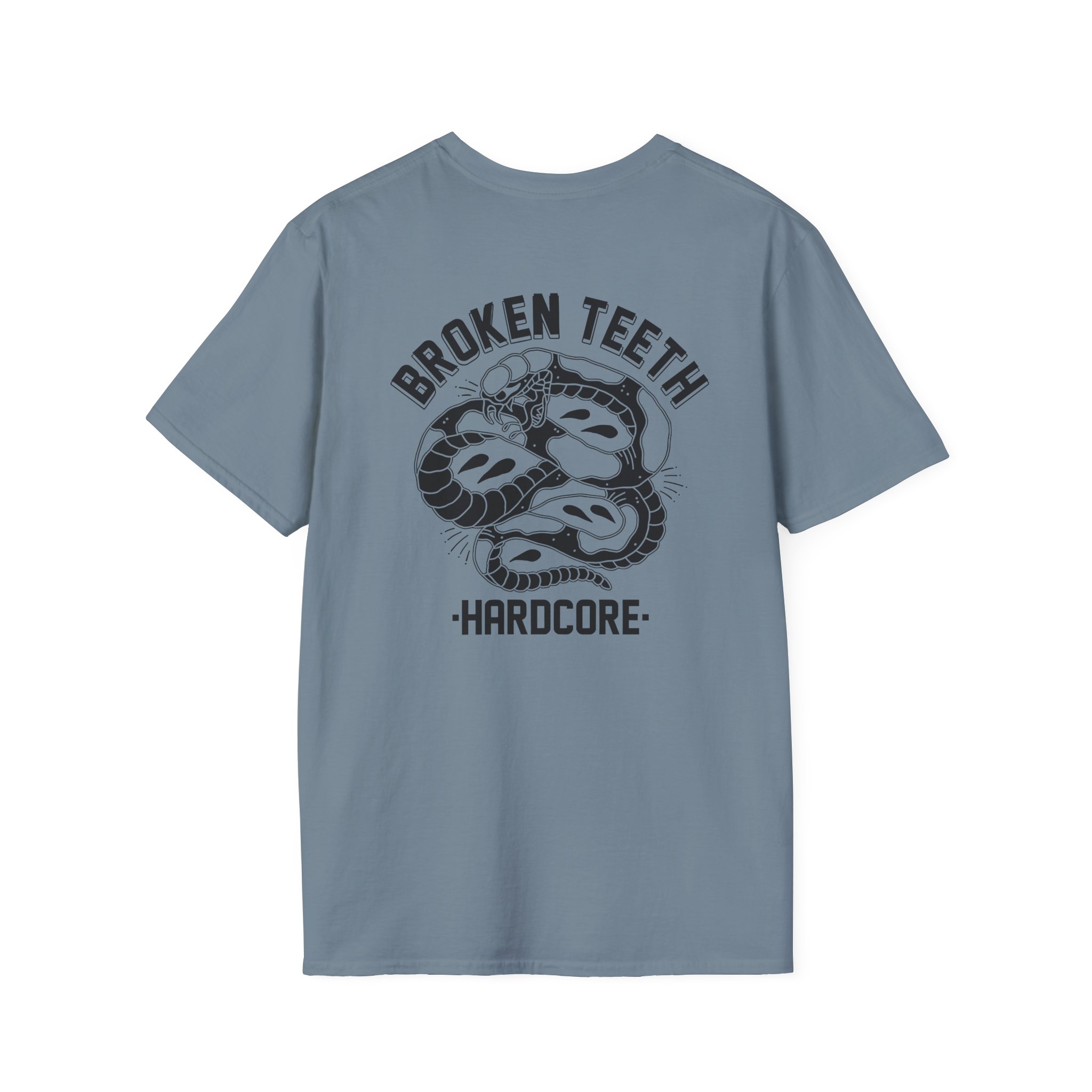 Broken Teeth Snake Unisex Softstyle T-Shirt
