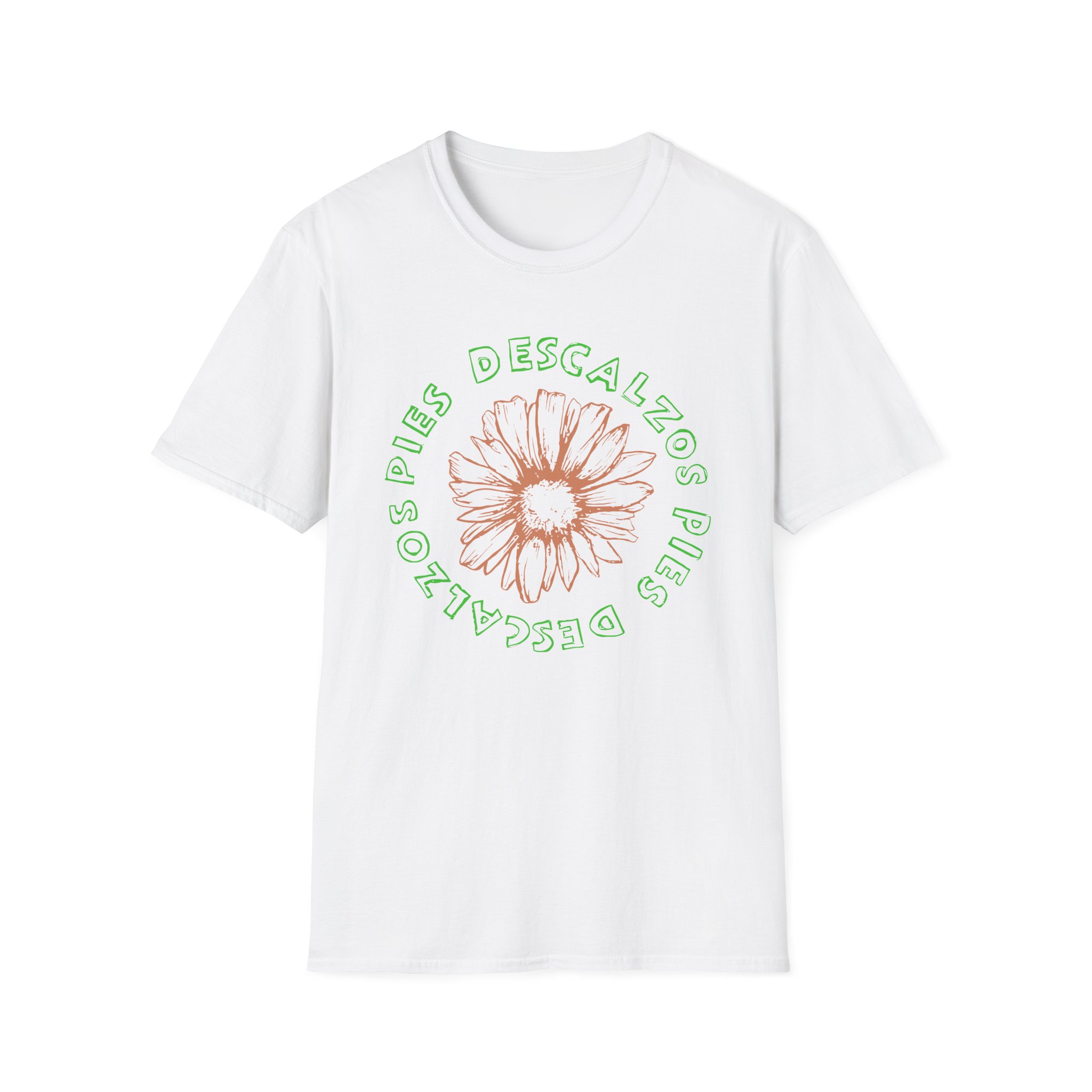 Shakira Pies Descalzos Flower Unisex Softstyle T-Shirt