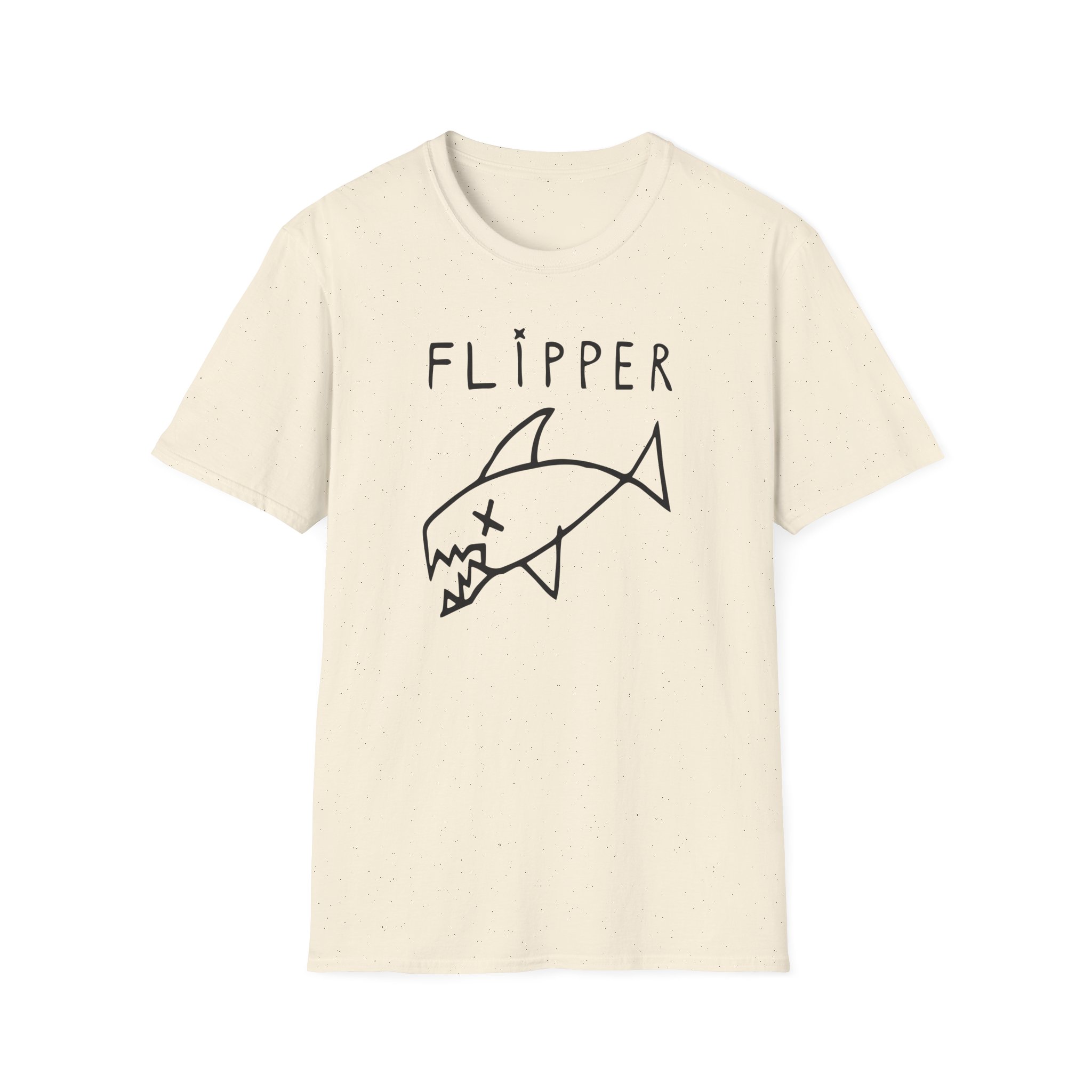 Flipper Long Fish Unisex Softstyle T-Shirt
