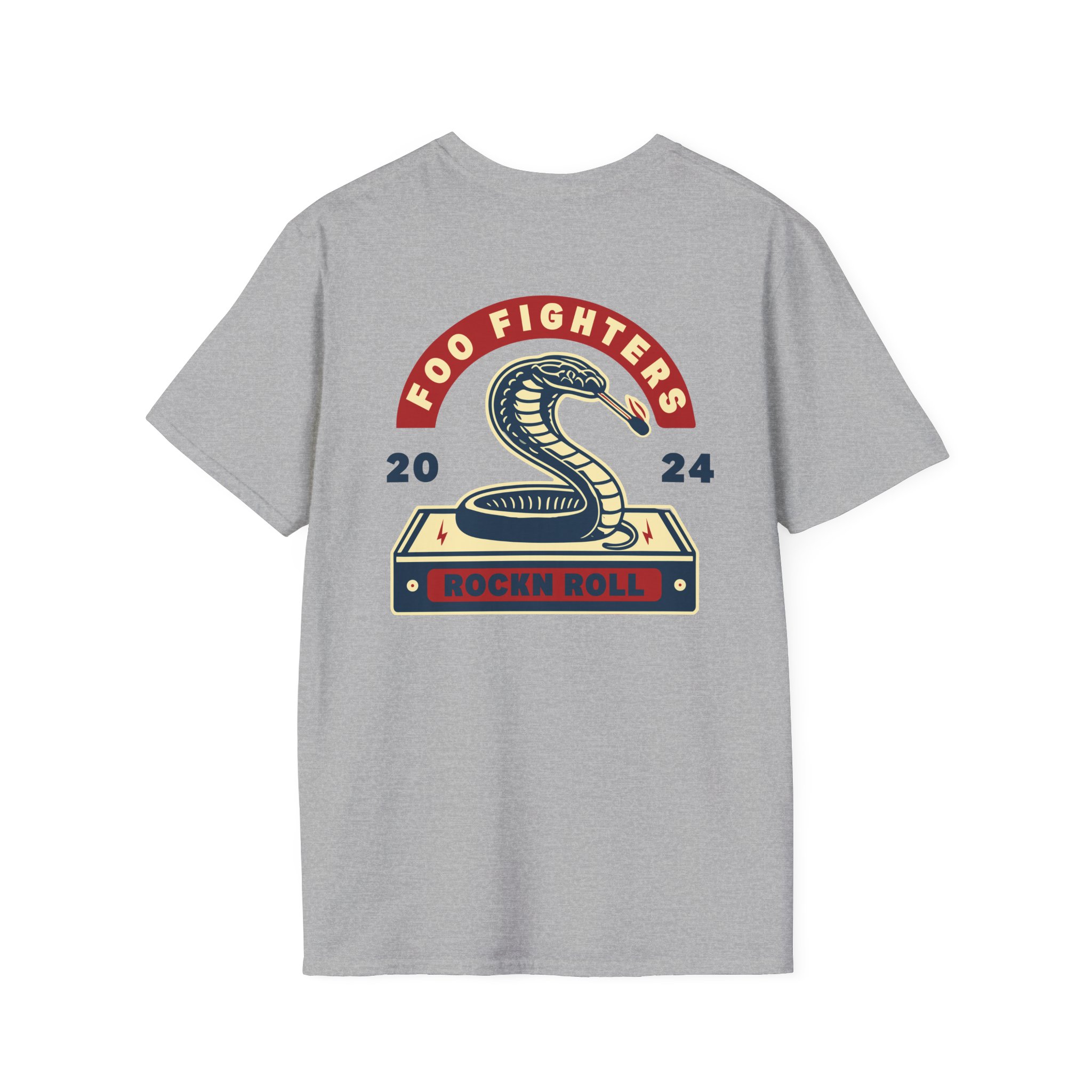 Foo Fighters Cobra Unisex Softstyle T-Shirt