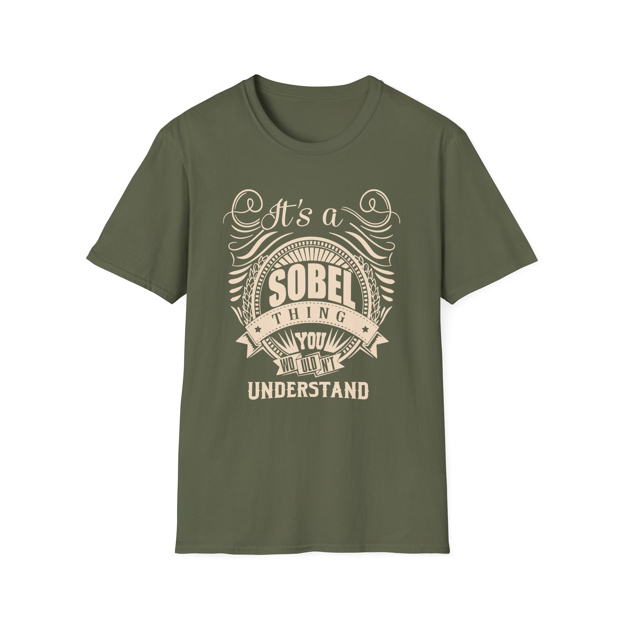 It is a Sobel Thing Unisex Softstyle T-Shirt