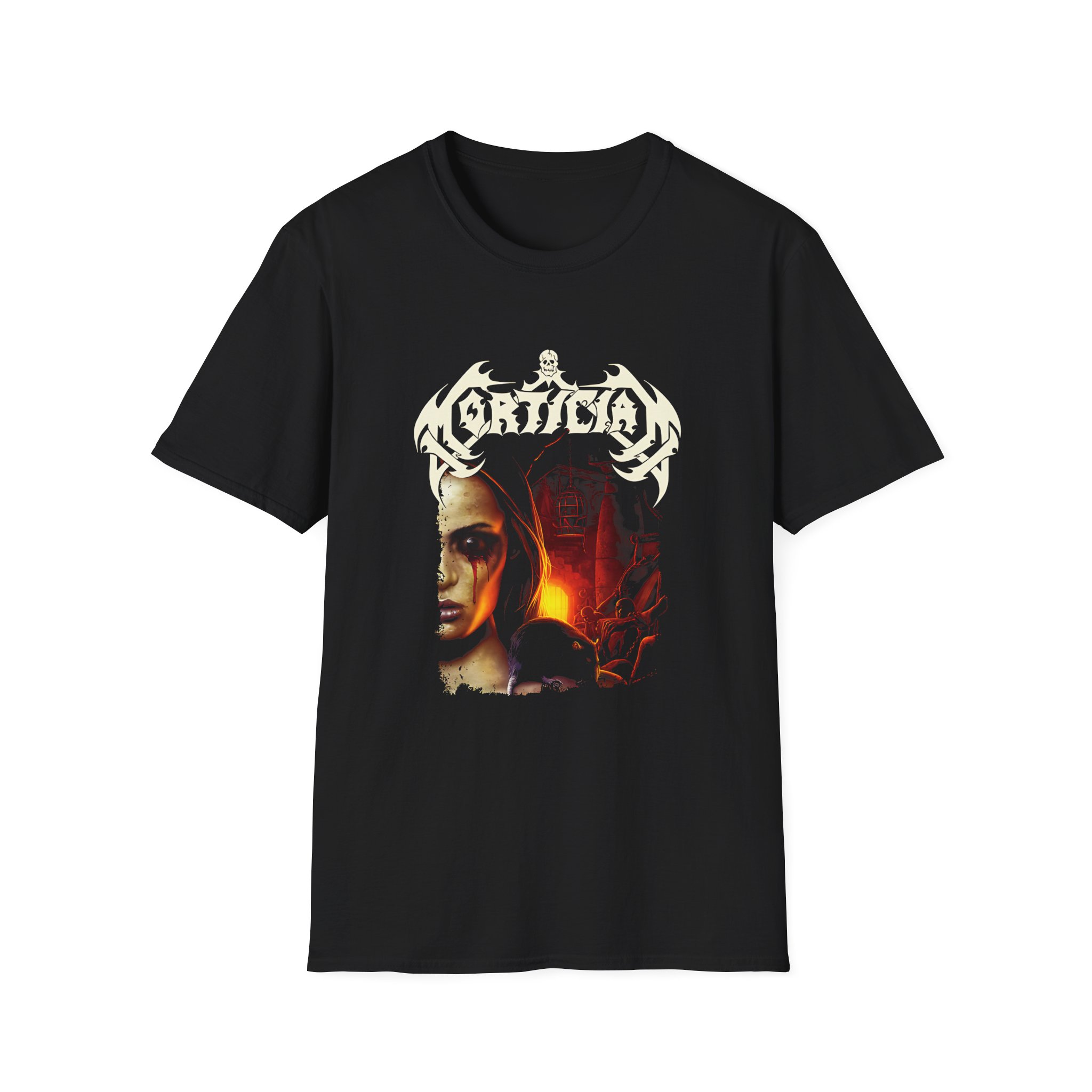 Mortician Domain Of Death Unisex Softstyle T-Shirt