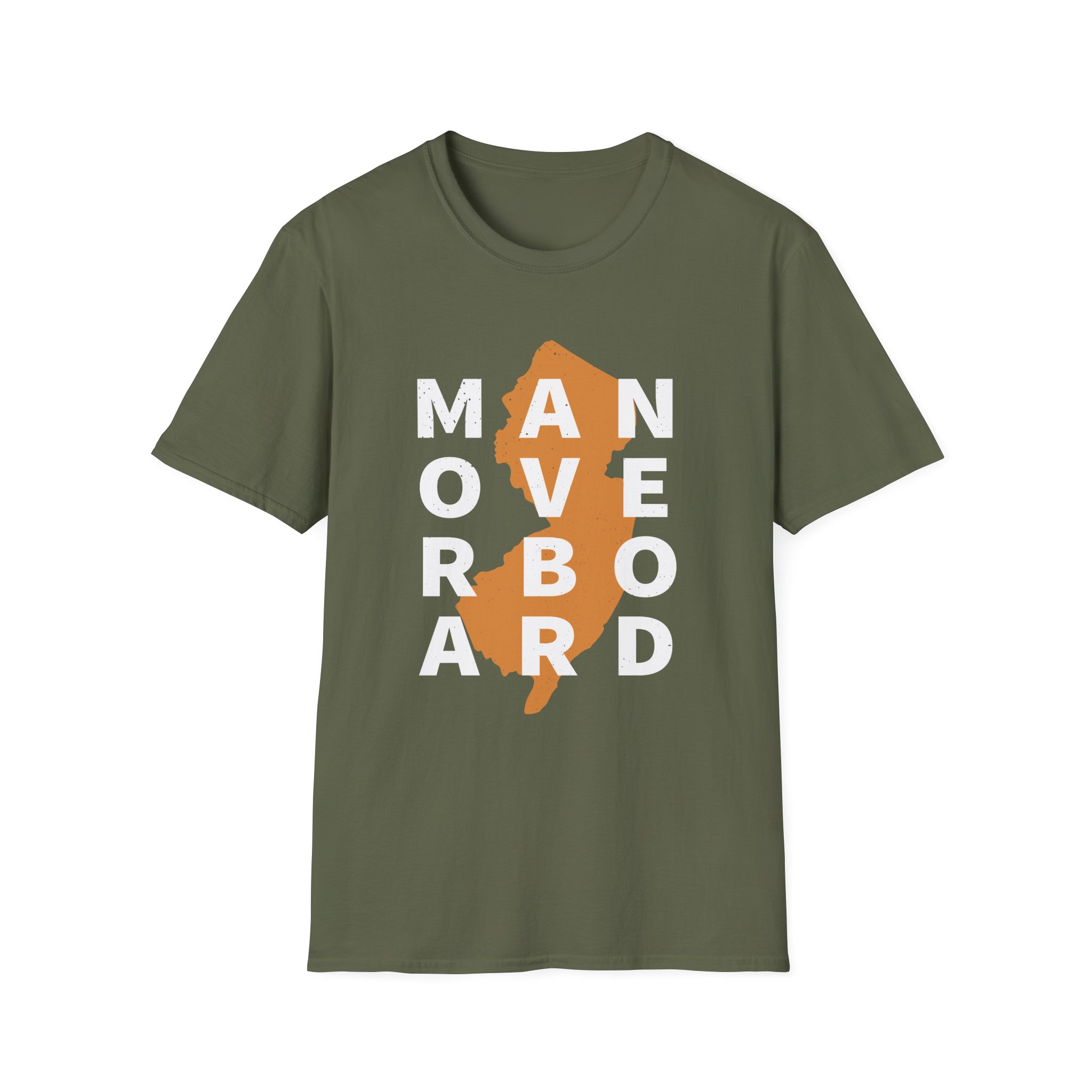 Man Overboard New Jersey Unisex Softstyle T-Shirt