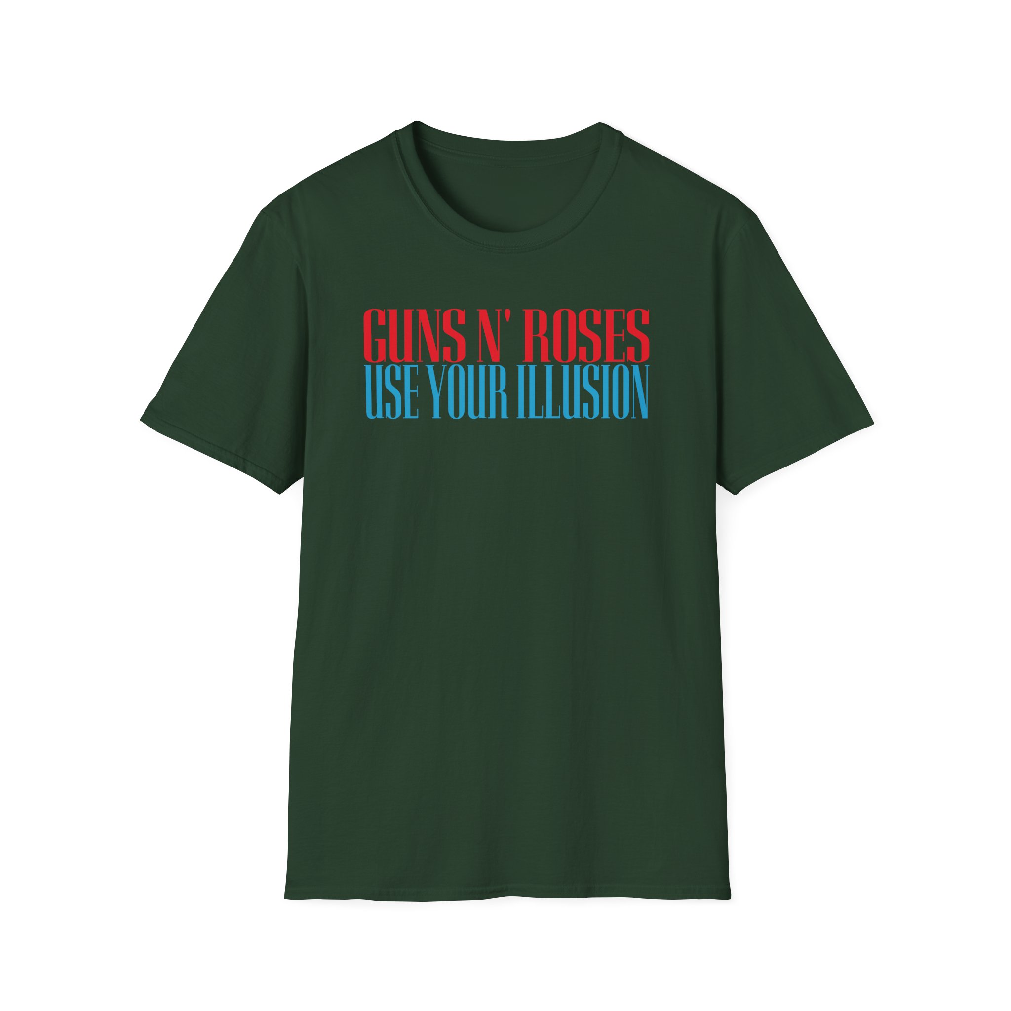 Guns N Roses Use Your Illusion Unisex Softstyle T-Shirt