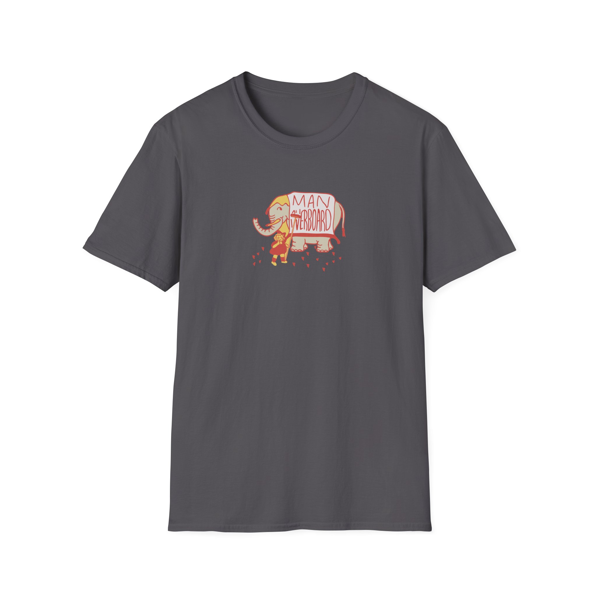 Man Overboard Elephant Unisex Softstyle T-Shirt