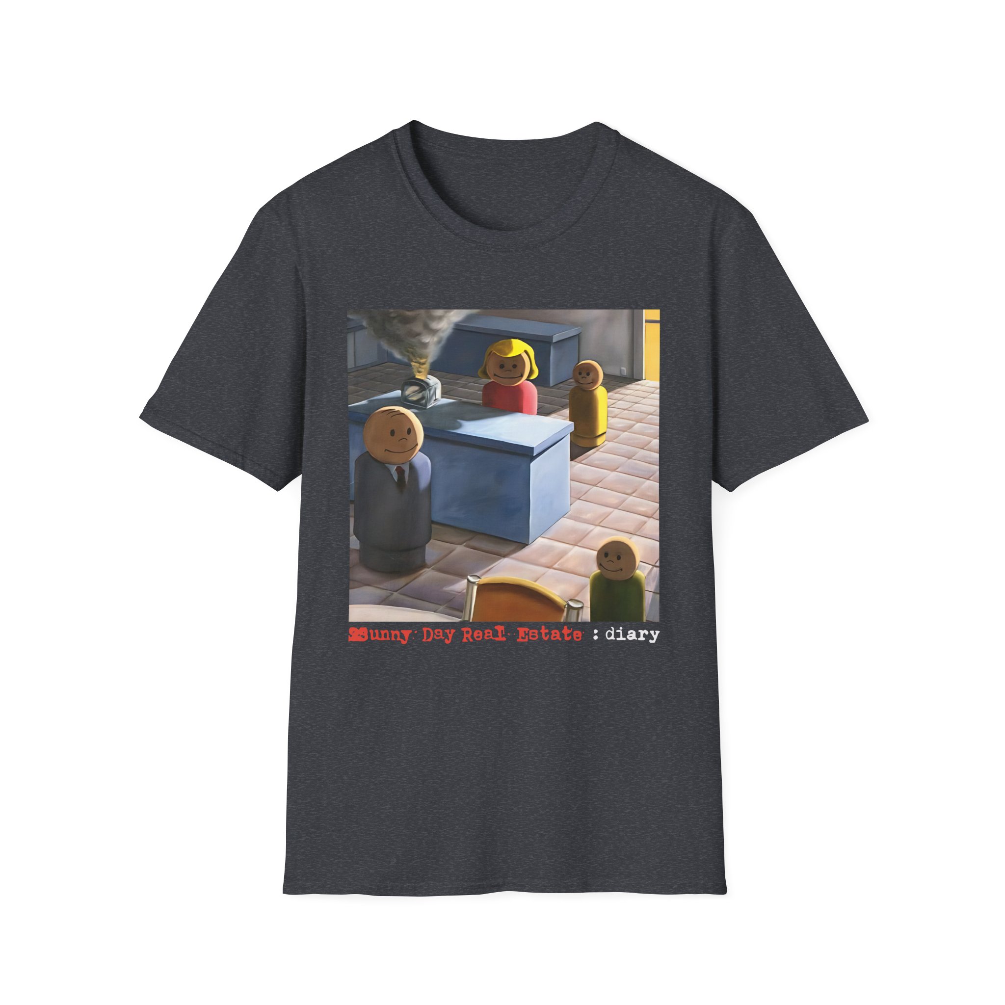 Sunny Day Real Estate Diary Lp Square Cover Unisex Softstyle T-Shirt