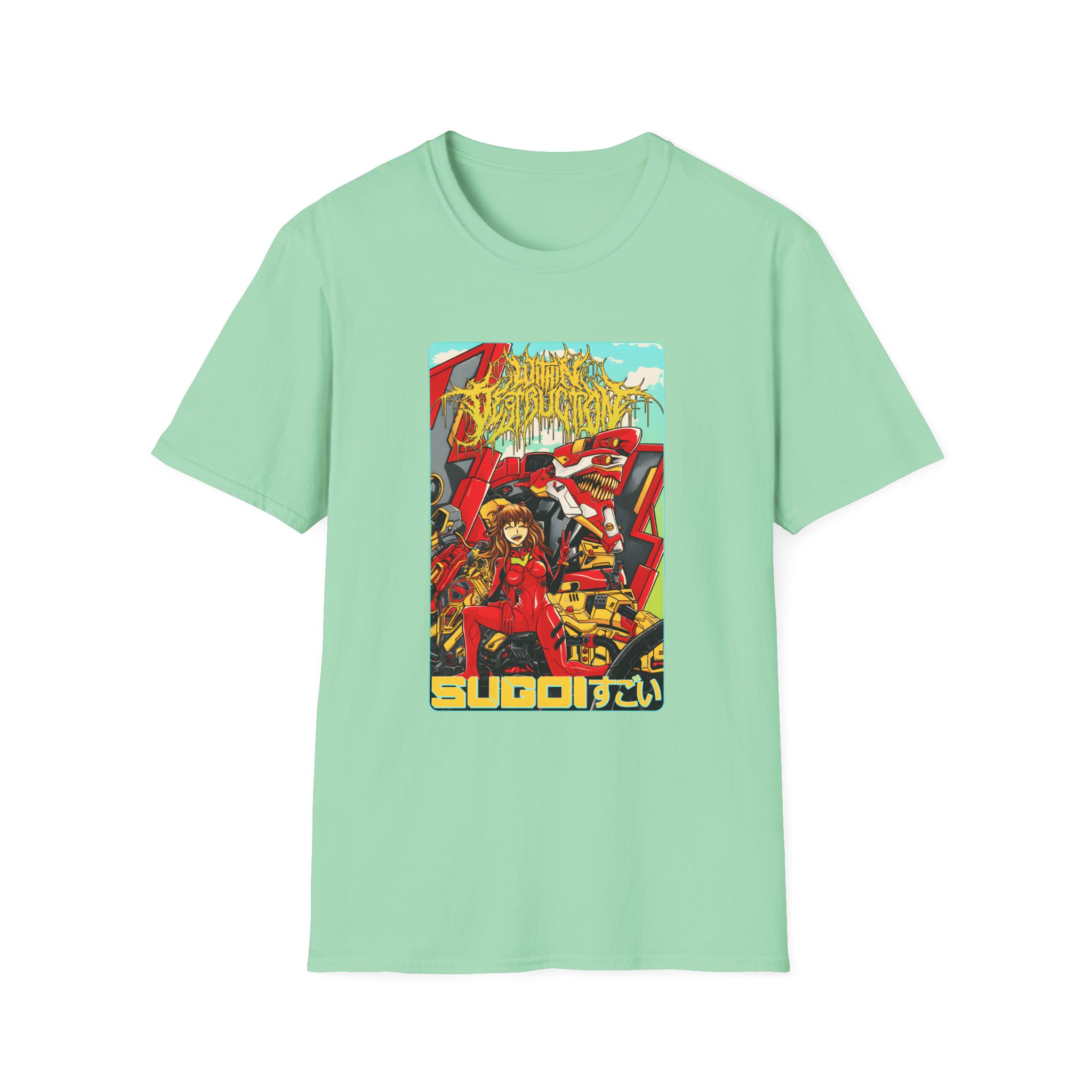 Within Destruction Asuka unisex softstyle t-shirt