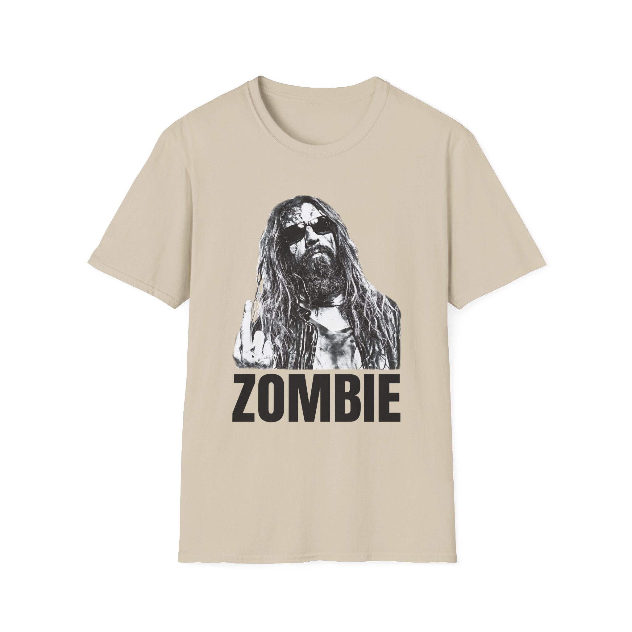 Rob Zombie No F***s Given Unisex Softstyle T-Shirt
