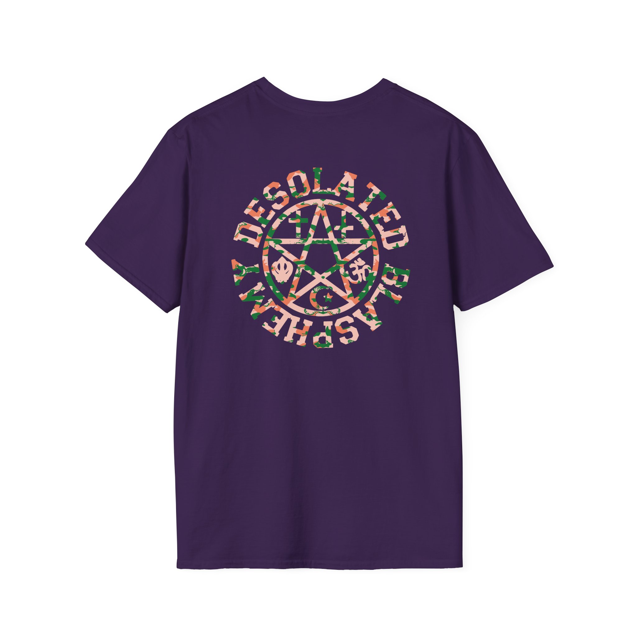 Desolated Blasphemy Unisex Softstyle T-Shirt