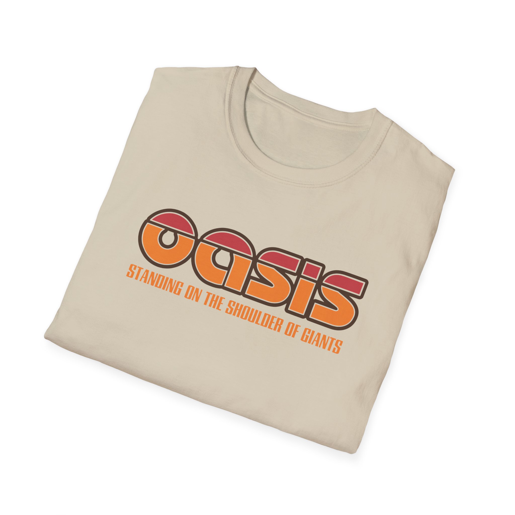 Oasis Standing On The Shoulder Of Giants Unisex Softstyle T-Shirt