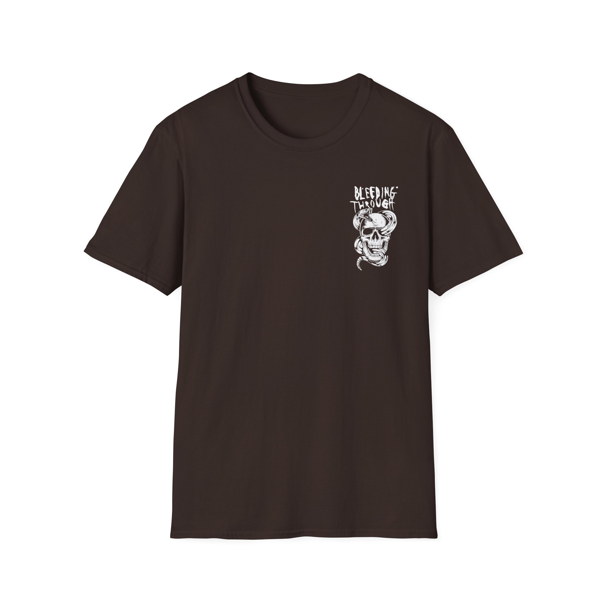 Bleeding Through SNAKE Unisex Softstyle T-Shirt