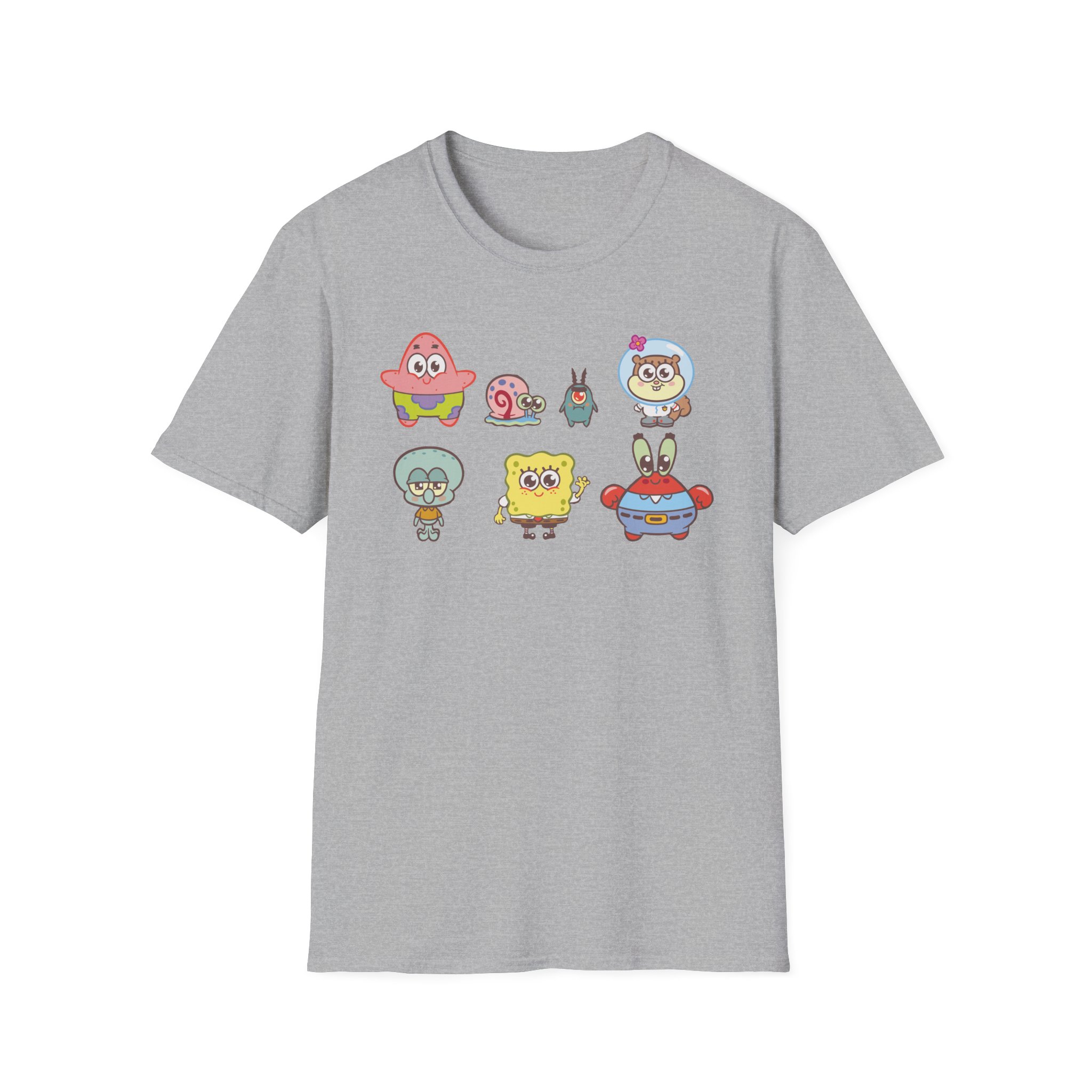Spongebob AdoraBob Gang Unisex Softstyle T-Shirt