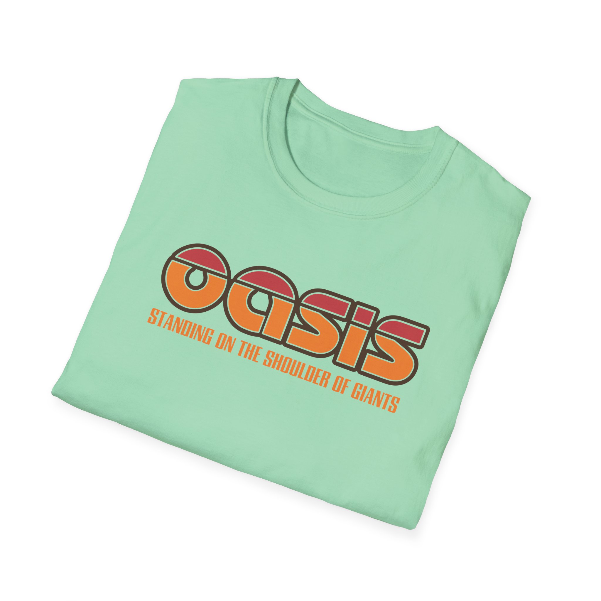 Oasis Standing On The Shoulder Of Giants Unisex Softstyle T-Shirt