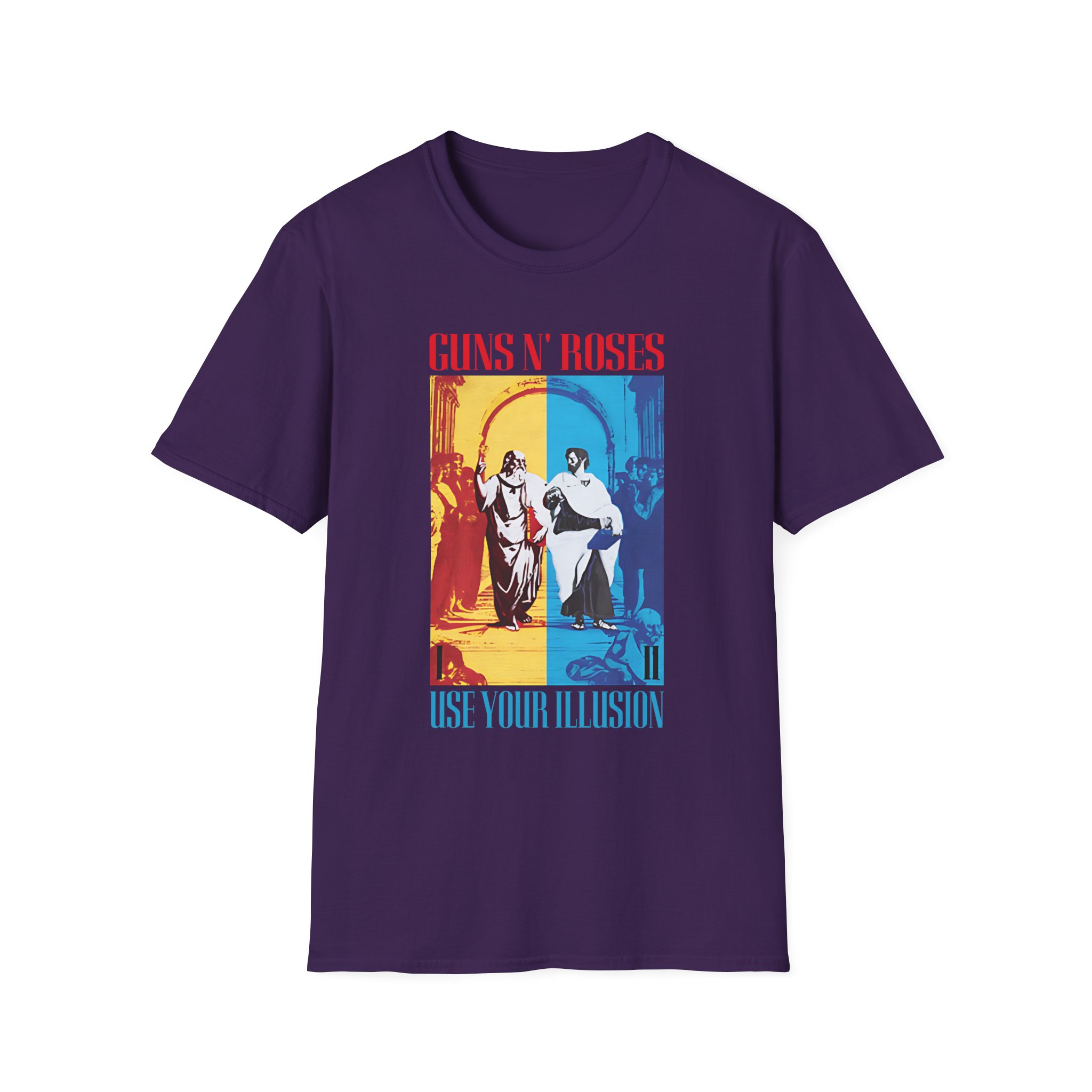 Guns N Roses Use Your Illusion X Spotify Fans First Unisex Softstyle T-Shirt