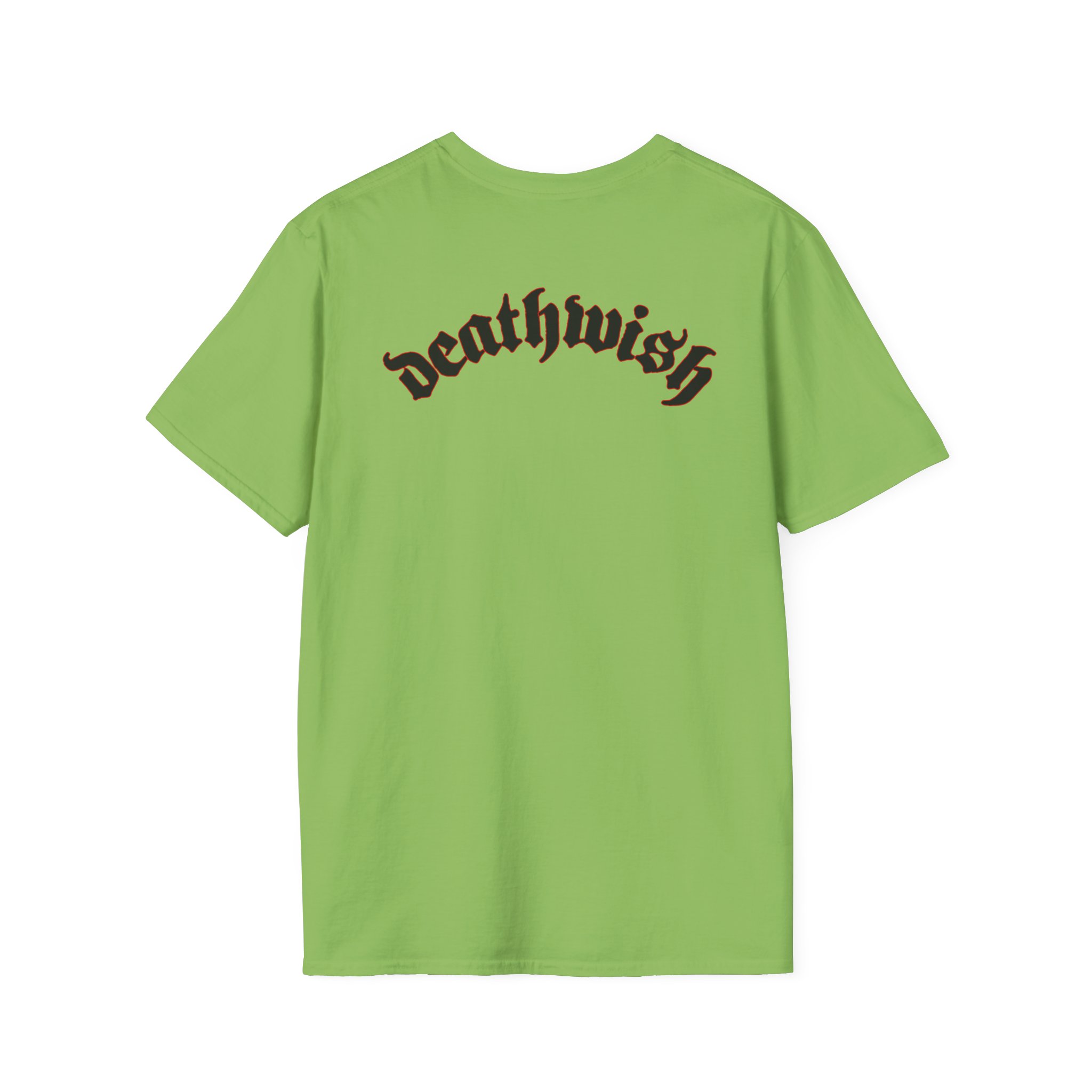 Deathwish Charred Skull unisex softstyle t-shirt