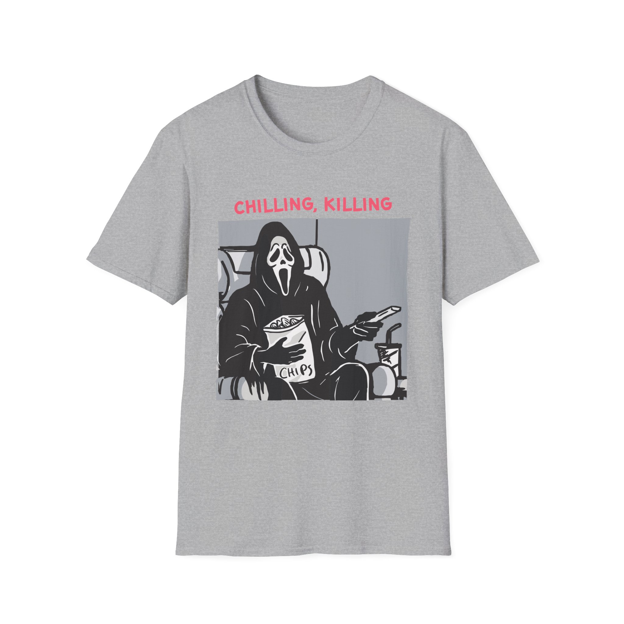 Ghostface Chillin' Killin Unisex Softstyle T-Shirt