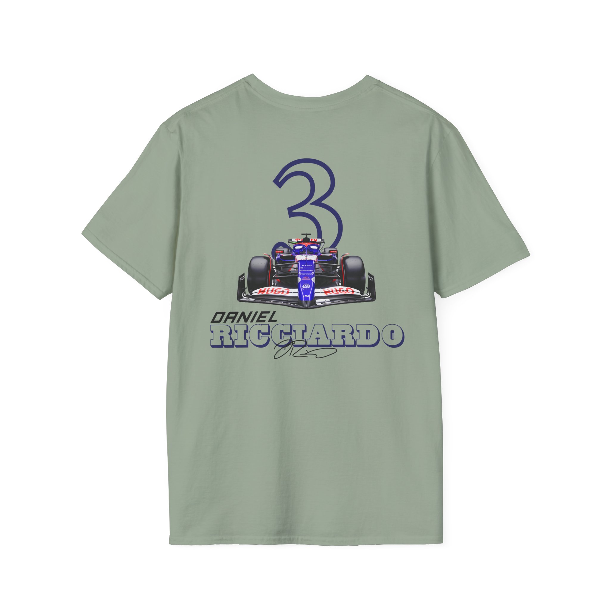 Daniel Ricciardo Dr3 Unisex Softstyle T-Shirt