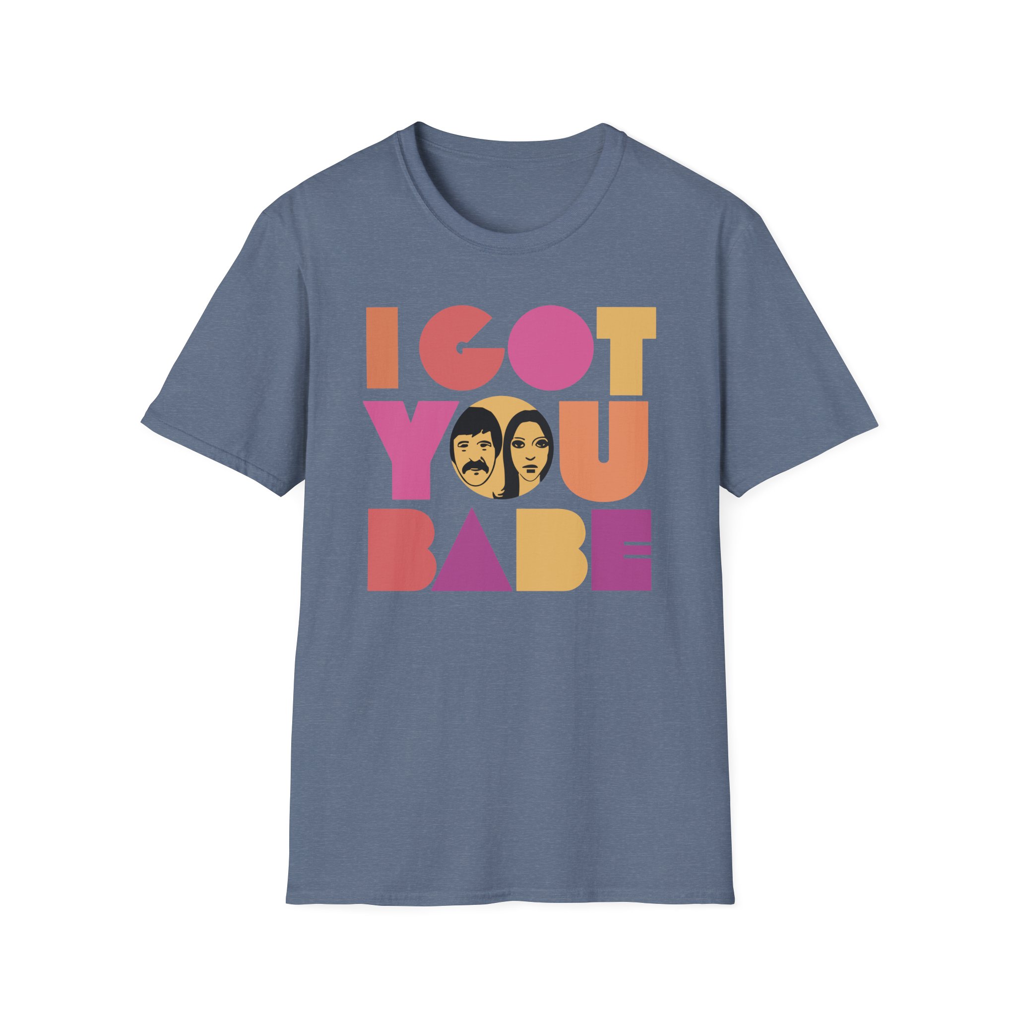 Sonny & Cher I Got You Babe Unisex Softstyle T-Shirt