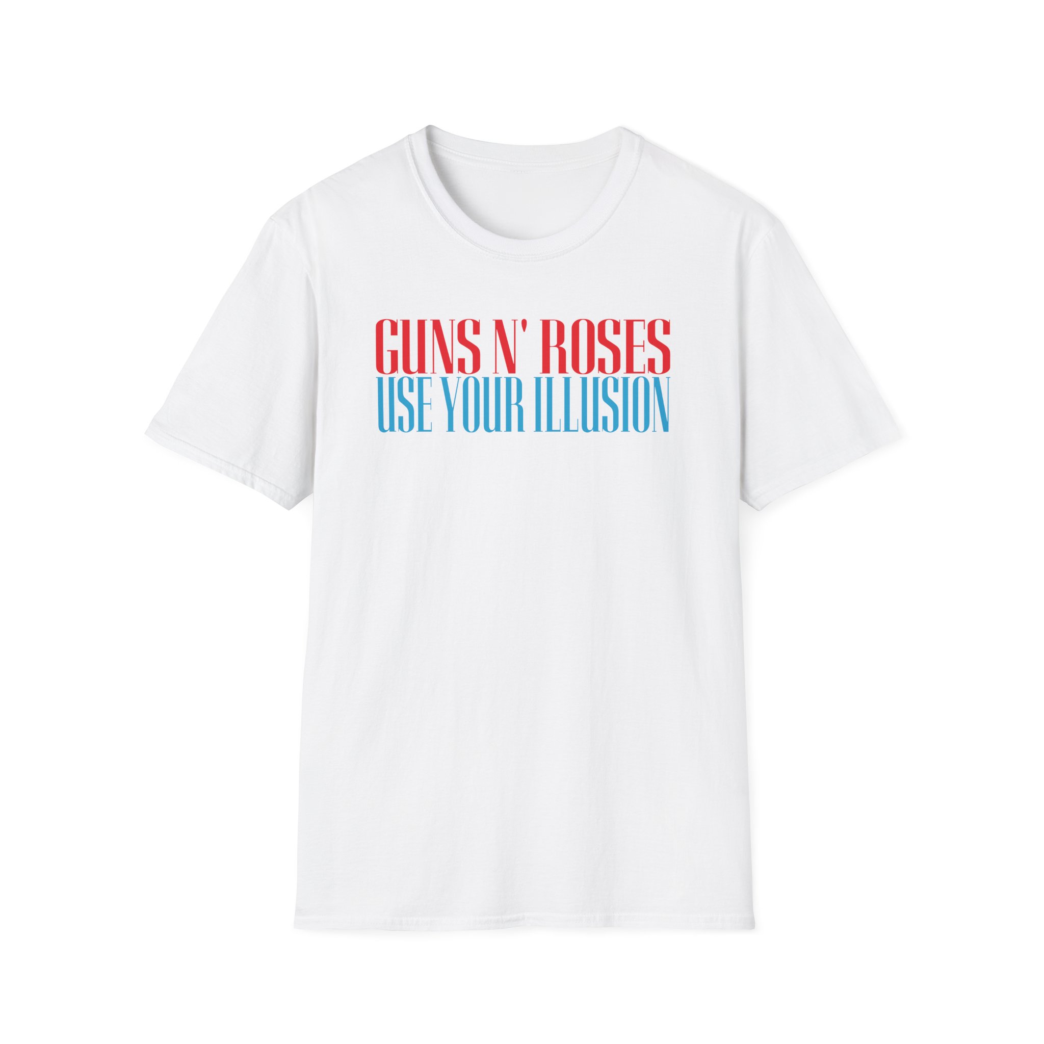 Guns N Roses Use Your Illusion Unisex Softstyle T-Shirt