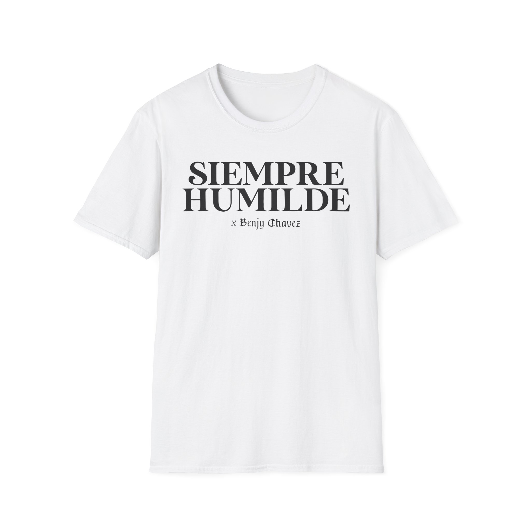 Benjy Chavez Siempre Humilde Unisex Softstyle T-Shirt