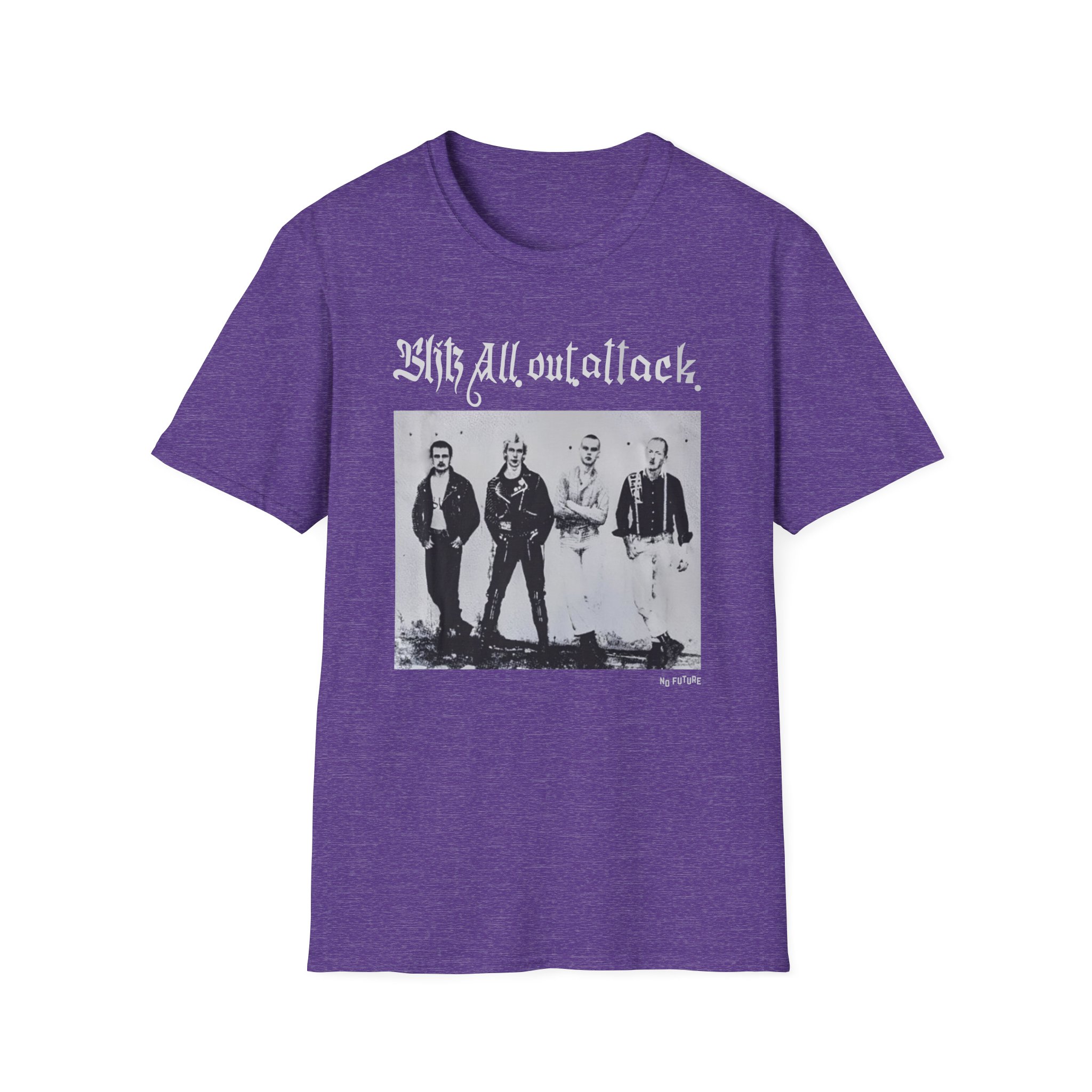 Blitz Voice Of A Generation Unisex Softstyle T-Shirt