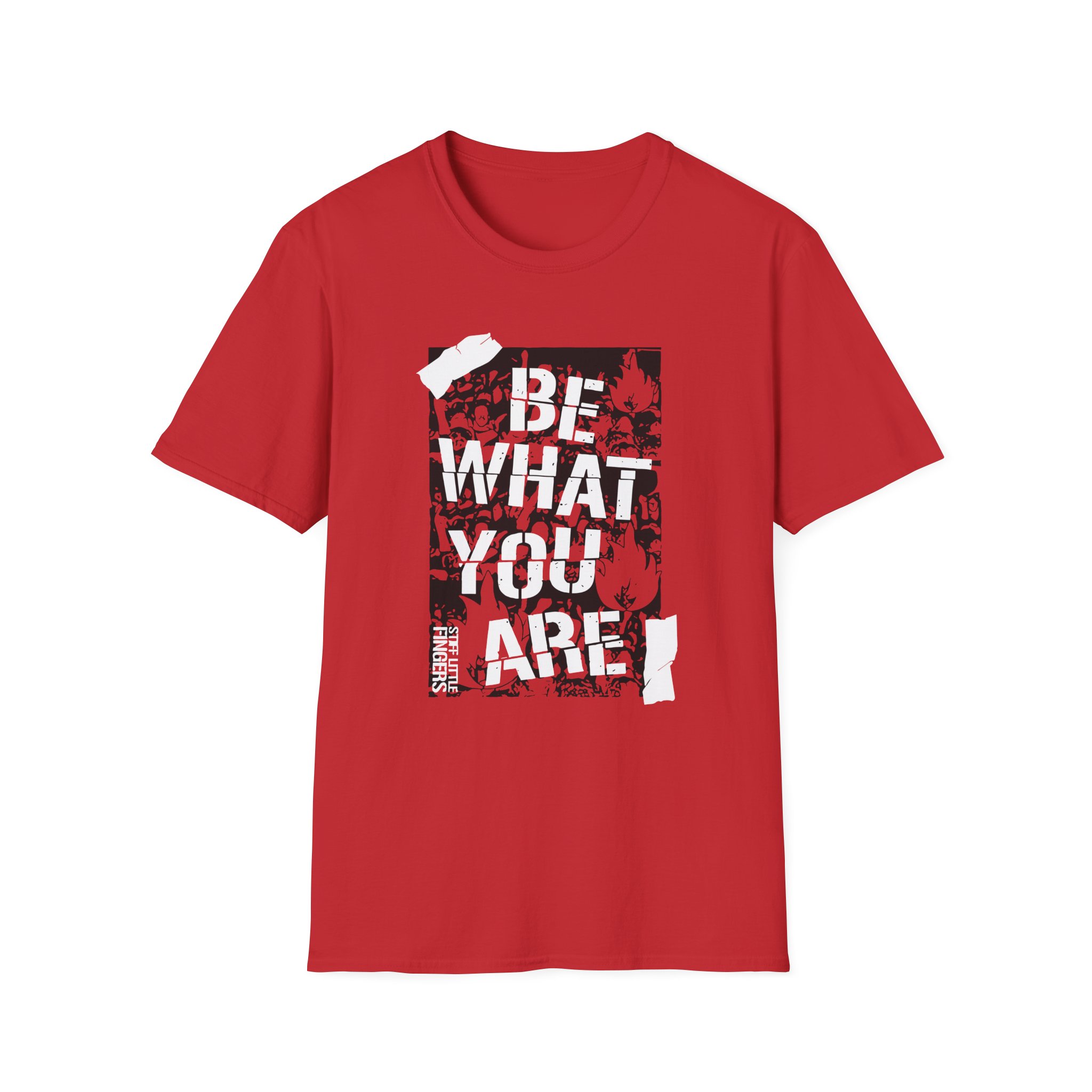 Stiff Little Fingers Be What You Are Unisex Softstyle T-Shirt