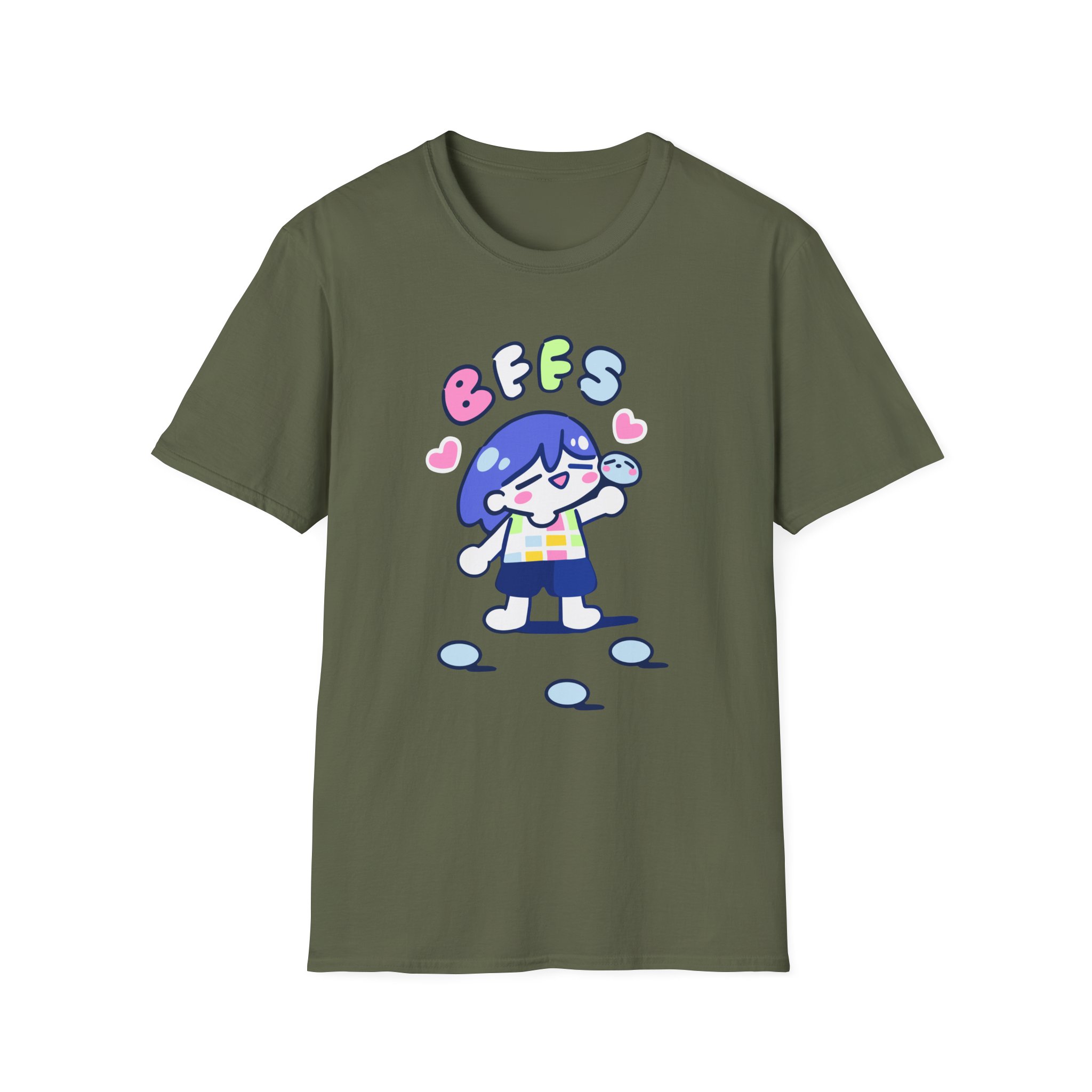 Omori Kel and Friend Unisex Softstyle T-Shirt