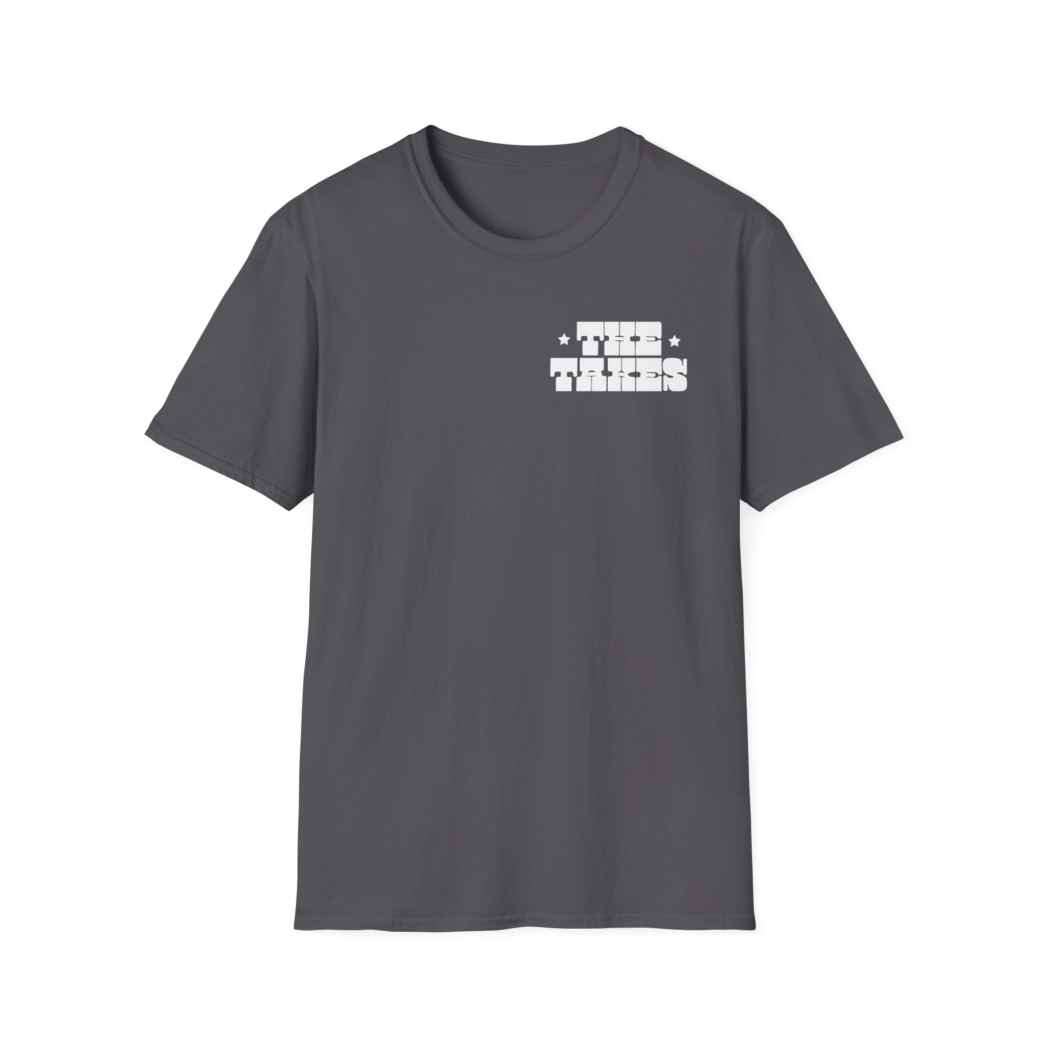 The Take Charcoal Salmon Rodeo Unisex Softstyle T-Shirt