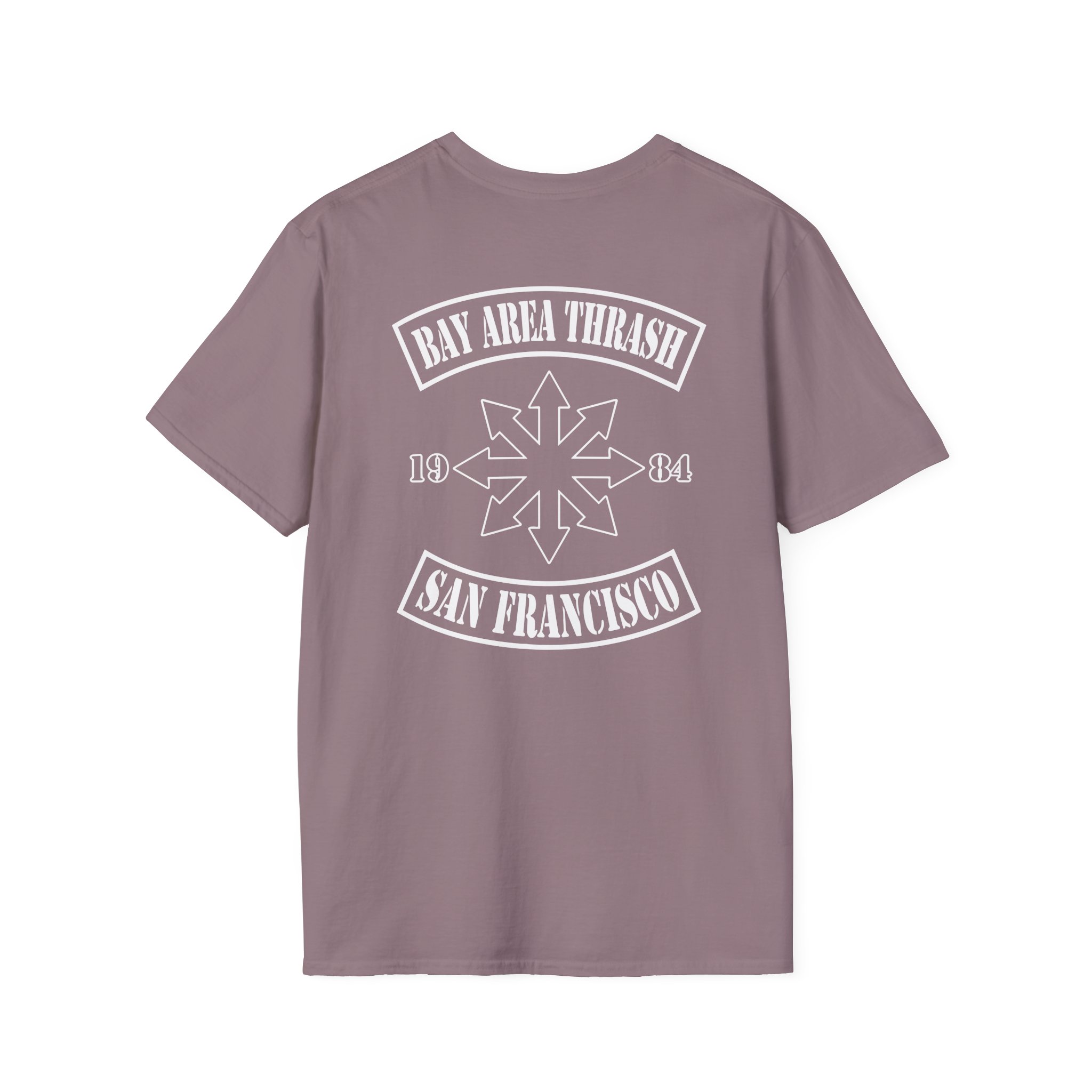 Heathen Bay Area Thrash Unisex Softstyle T-Shirt
