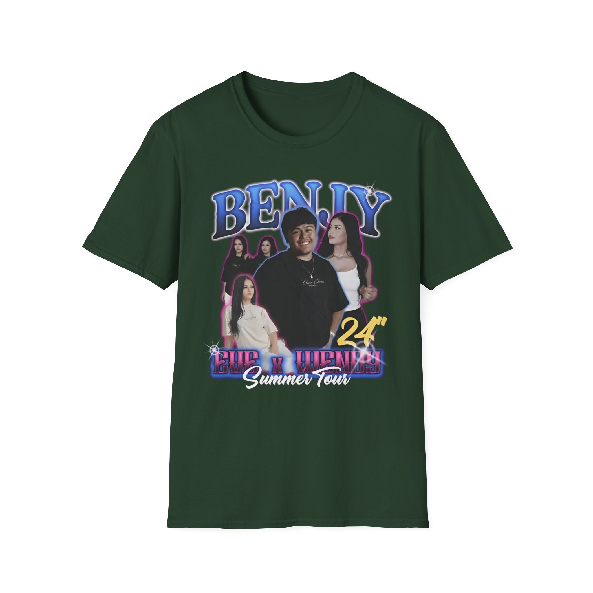 Eve and Wendy Web Tour Unisex Softstyle T-Shirt