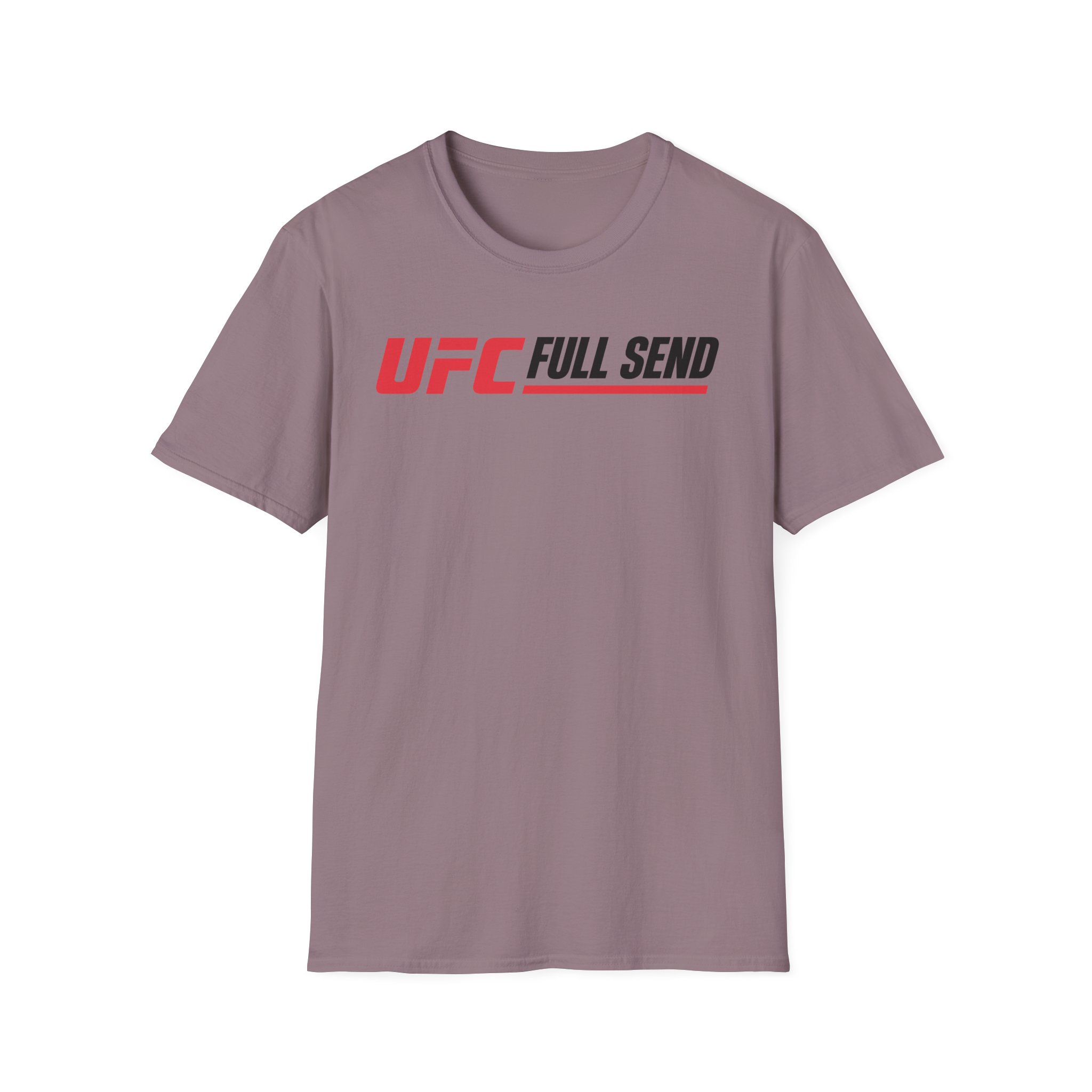 Full Send FS x UFC Logo Unisex Softstyle T-Shirt