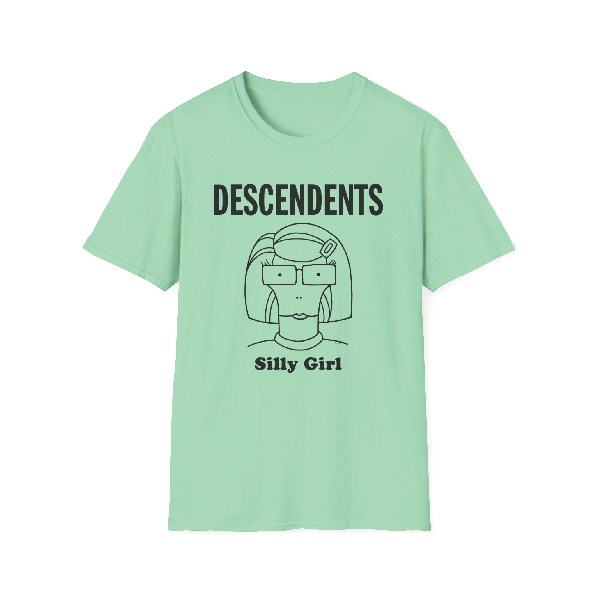 Descendents Silly Girl Unisex Softstyle T-Shirt